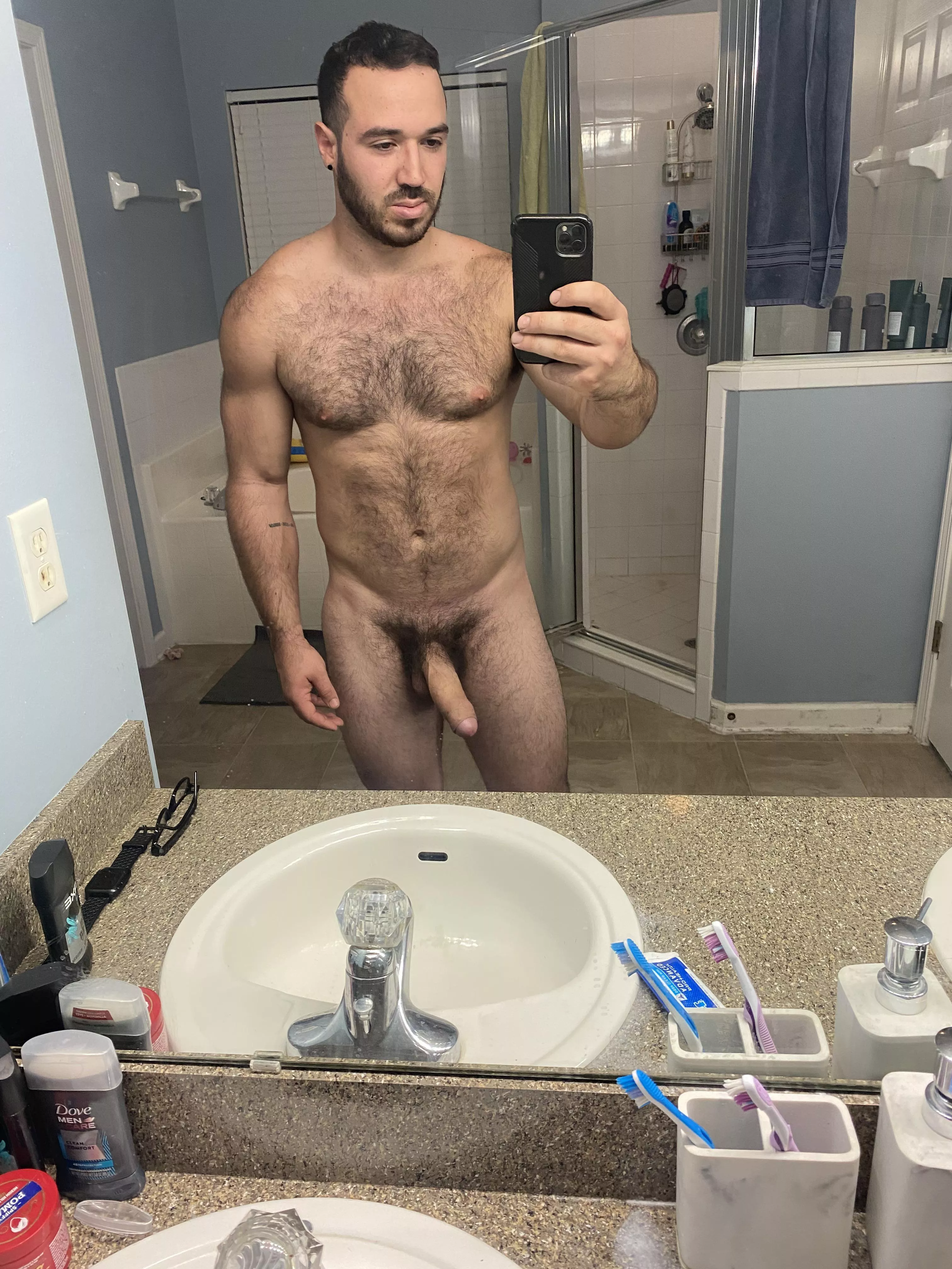 Time to shower (; posted by fitdaddydreams