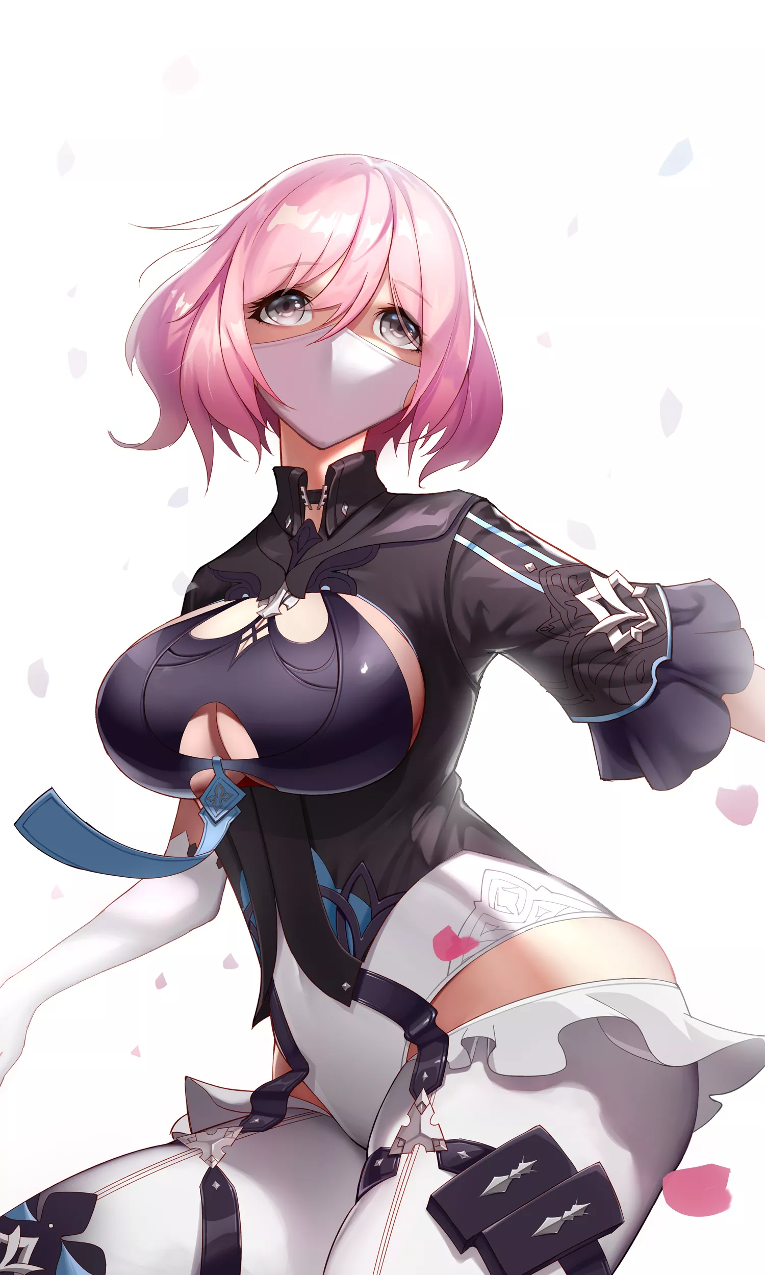 Timido Masked Beauty (Danta) [Honkai] posted by sequence_string