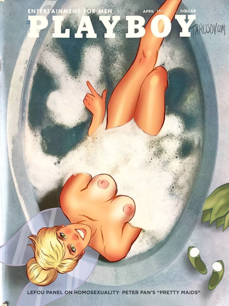 Tinker Bell PlayBoy cover (Tarusov) [Peter Pan] posted by organizeit2