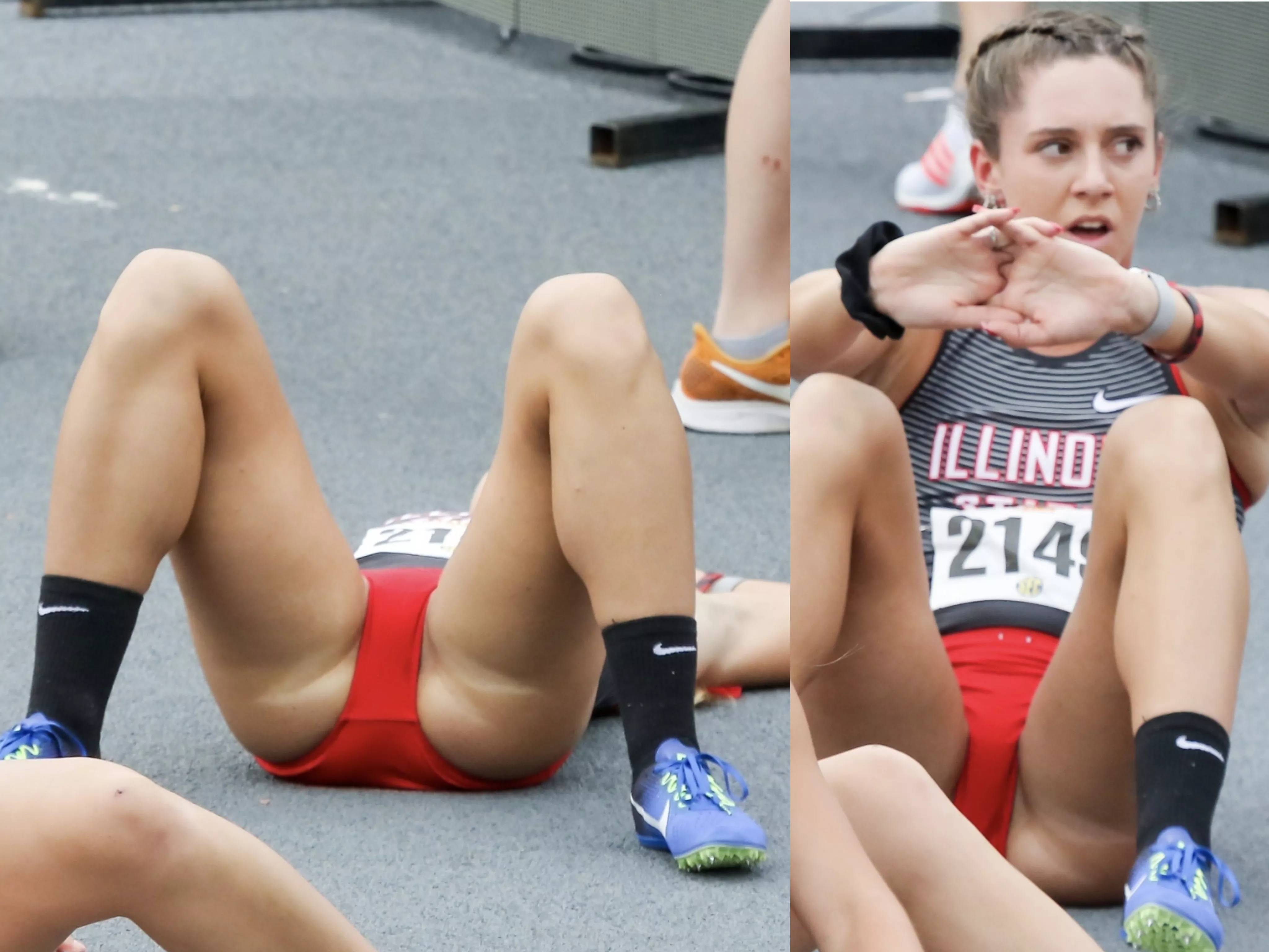 Tired college runner posted by redditphotosonly