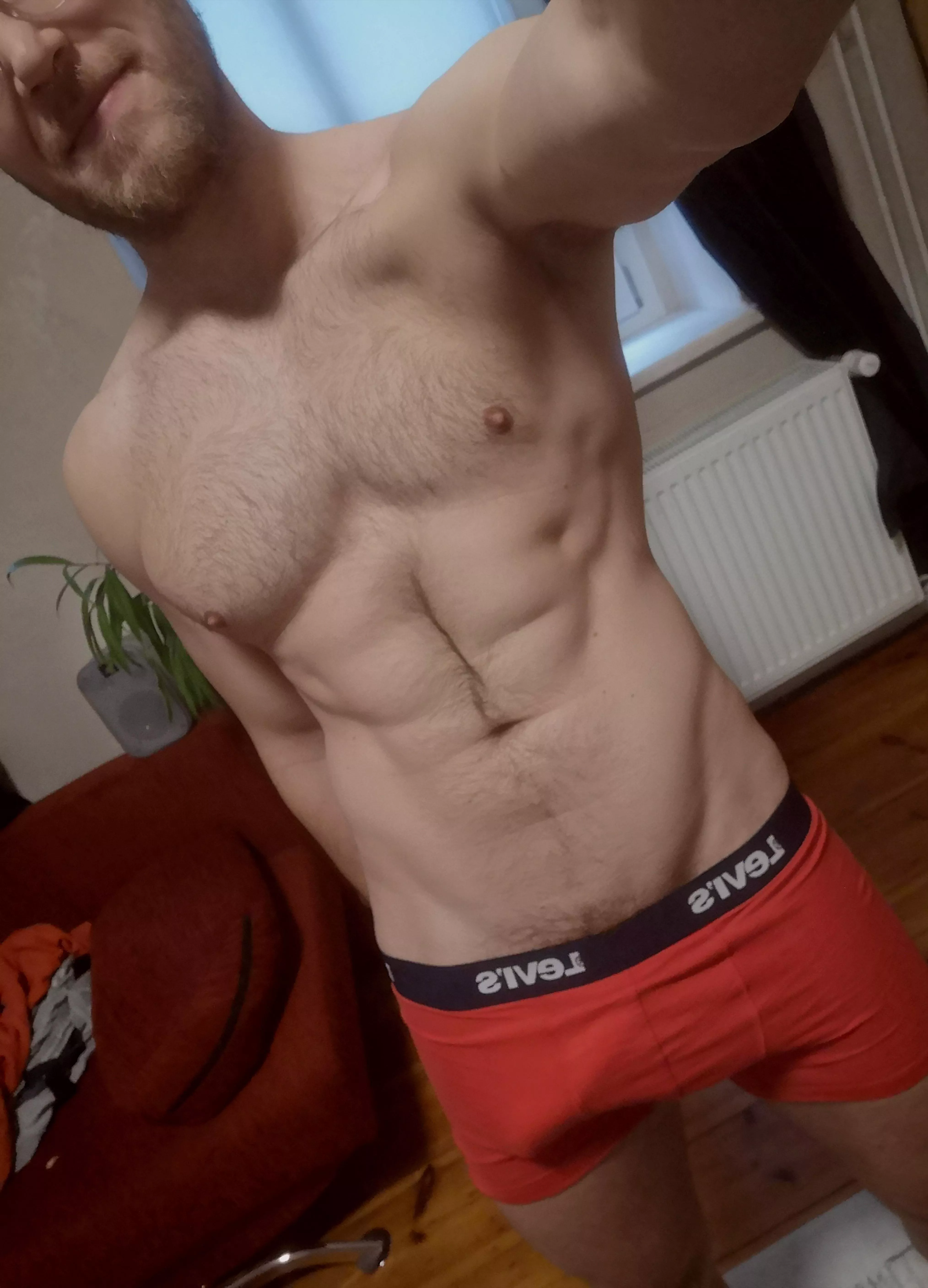 'tis the season for Red underwear posted by schlongidongson