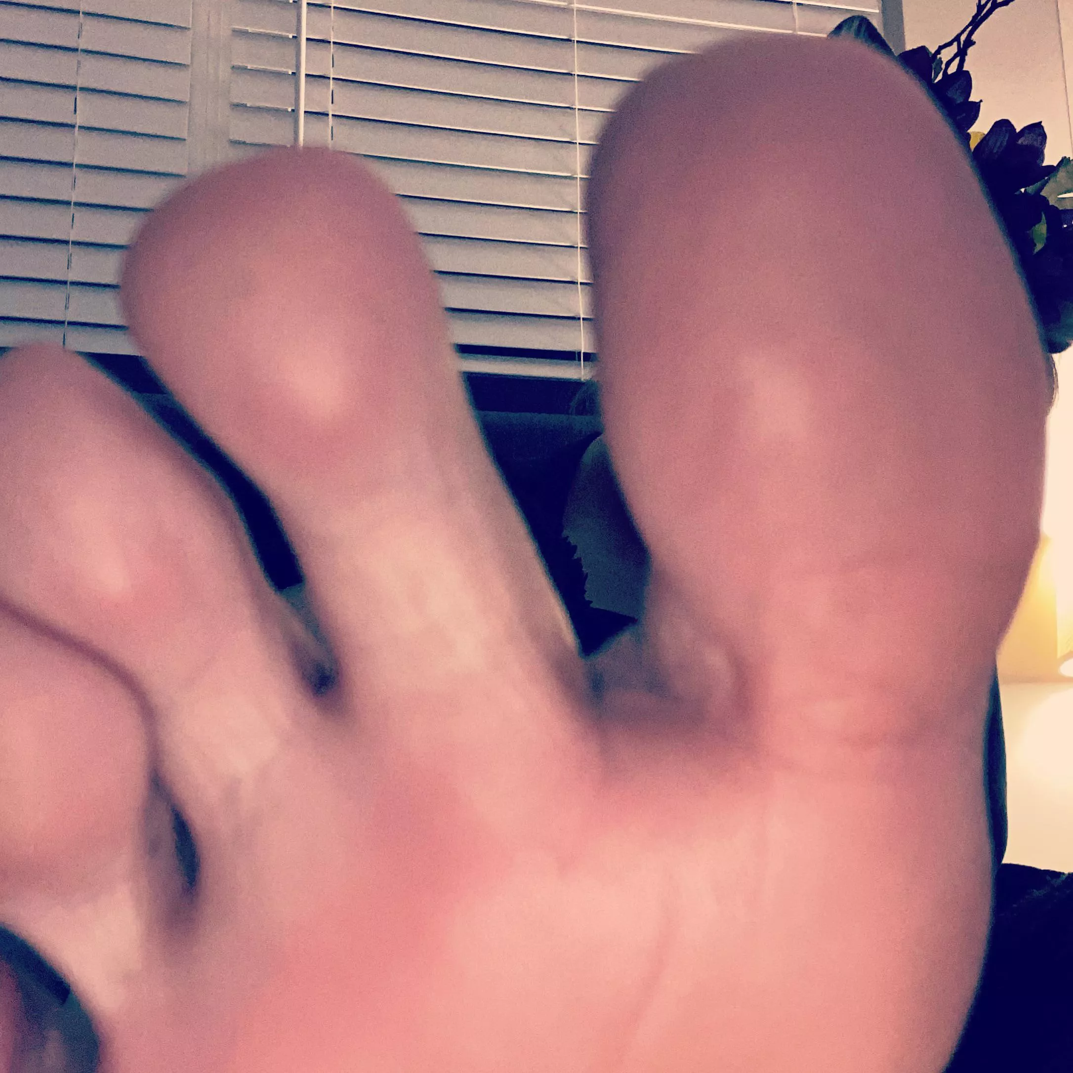 Toes go in face, then mouth 😲 open wide for me 🤗🤍 posted by MrsMillerz