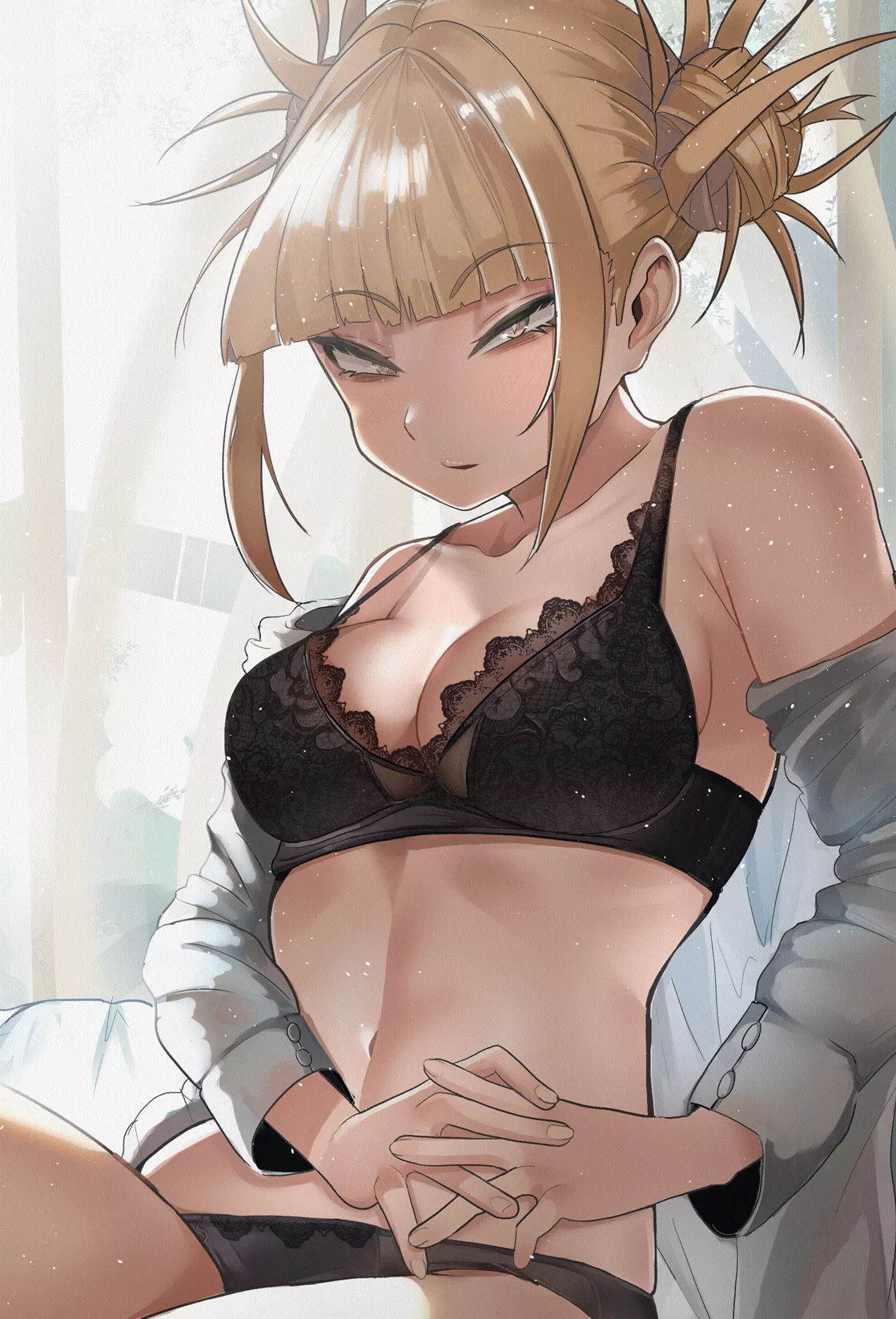 Toga in black lingerie [zd / @zx623723] posted by AnotherHellCheese