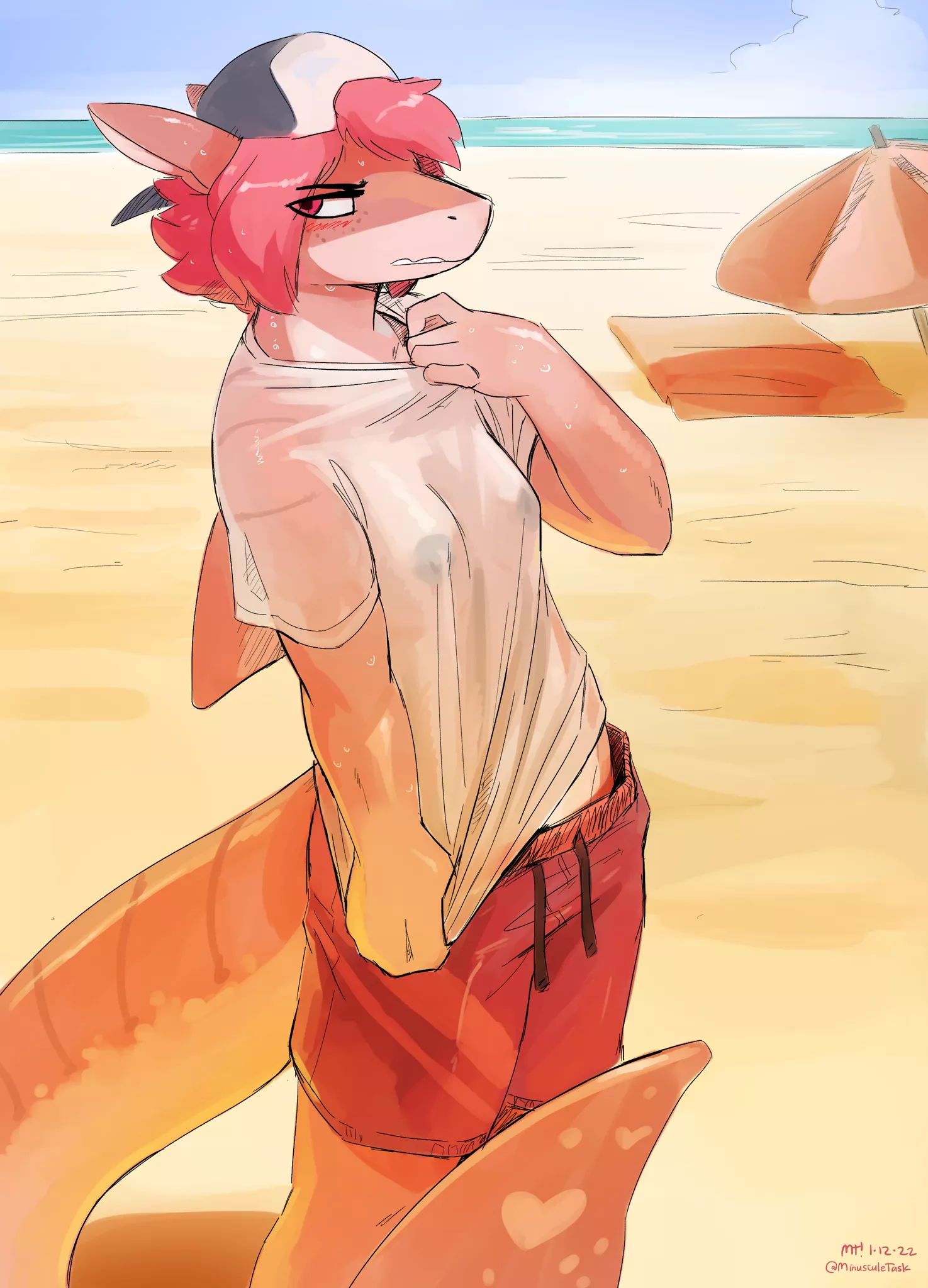 Tomboy Shark [F] (the-minuscule-task) posted by 5headedragon