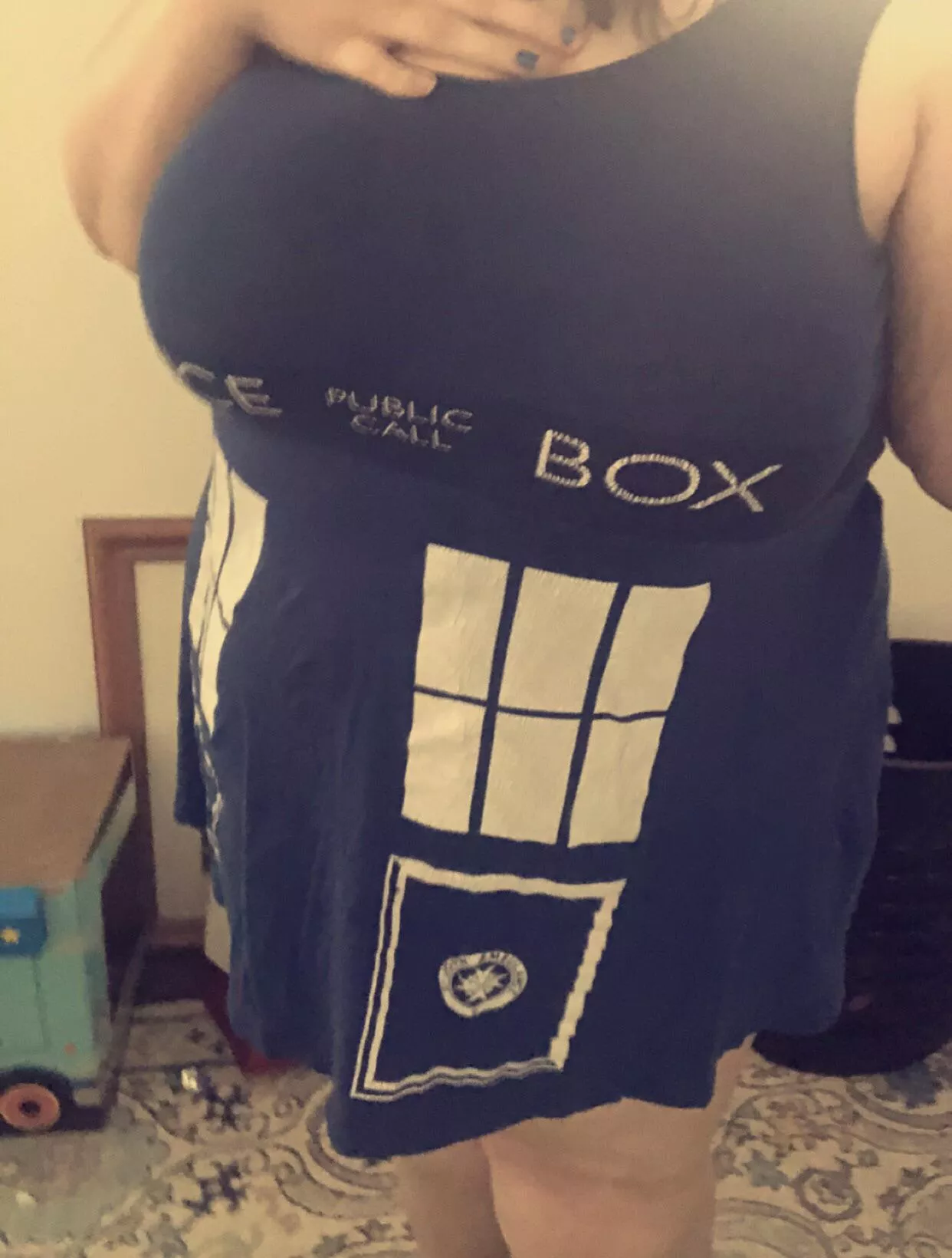 Too big for the TARDIS 💕 posted by MoobloomBabe