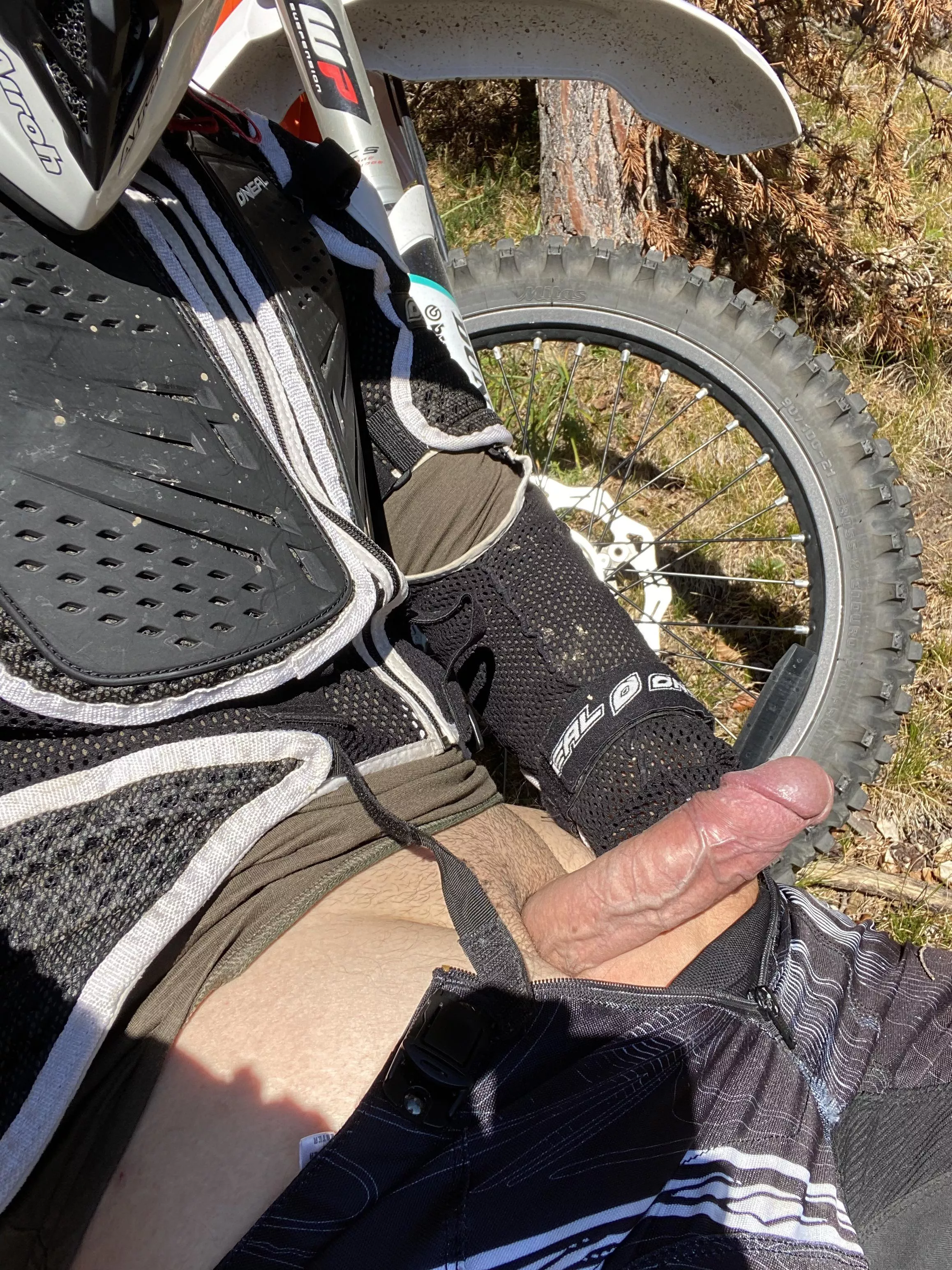 Took a break while riding - join me in the wood 🍆? posted by dp1506