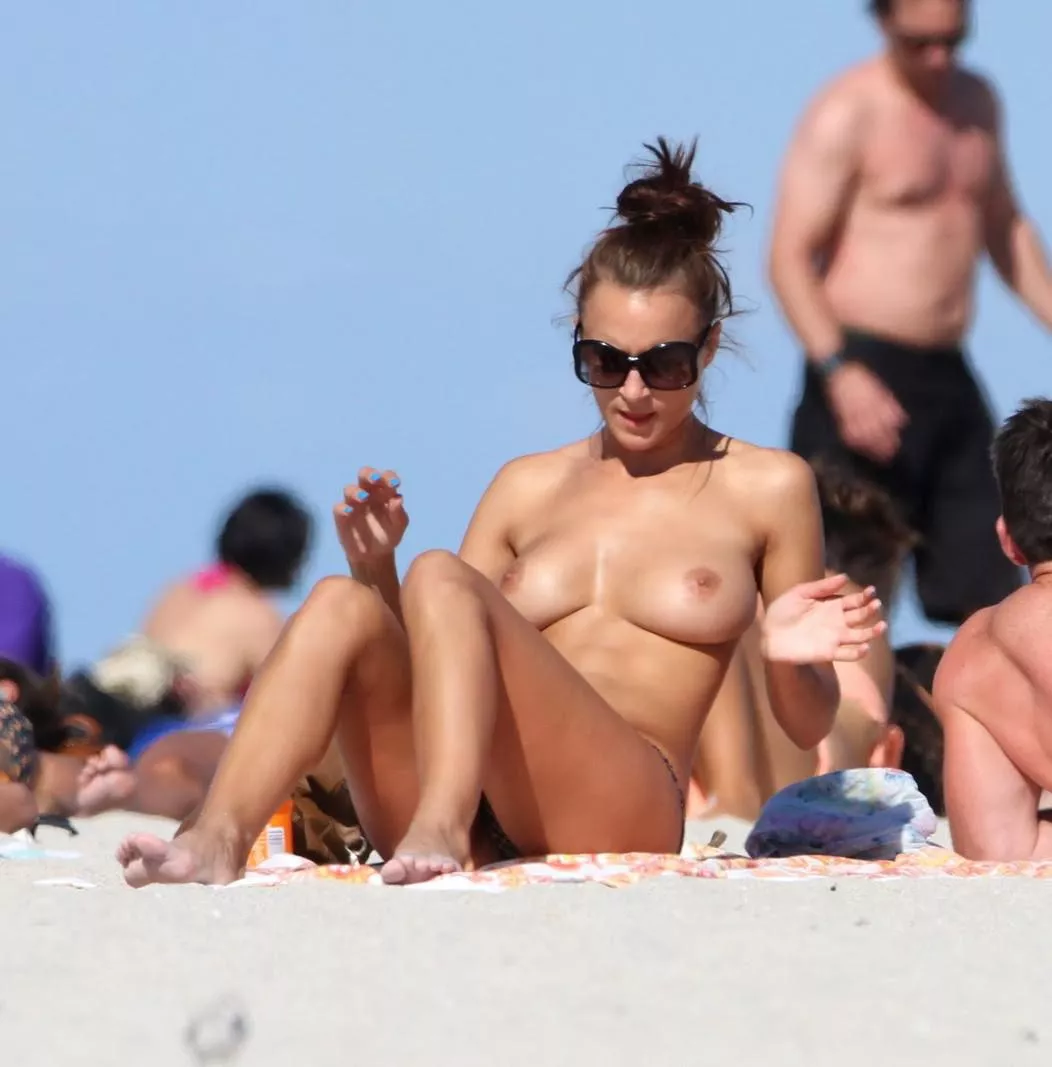 topless at beach posted by [deleted]