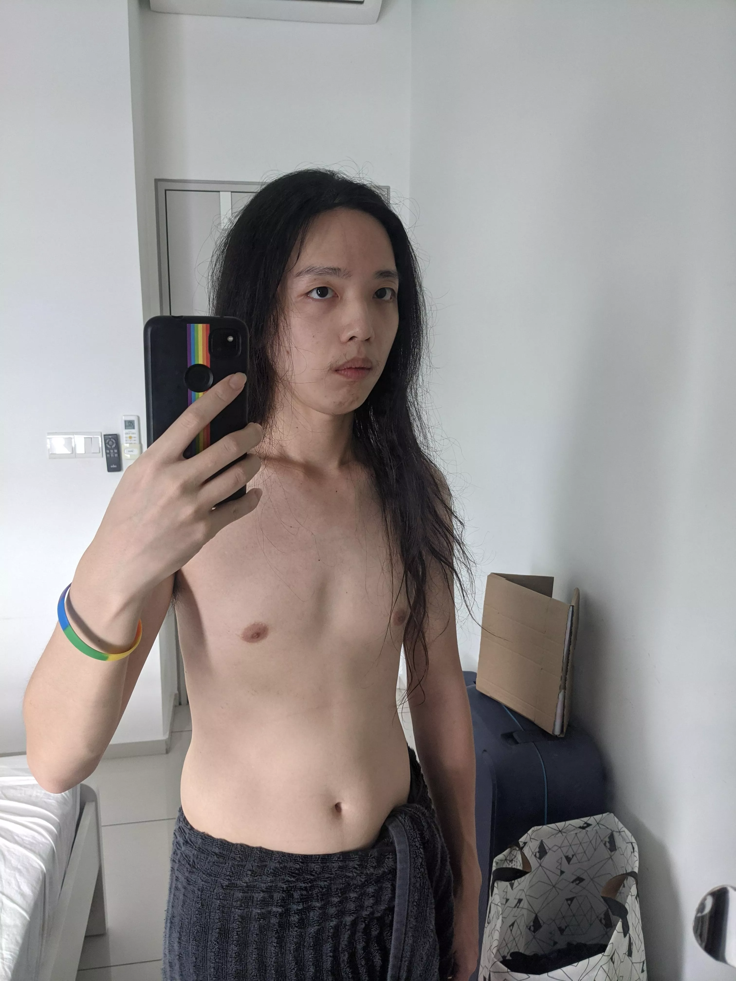 Topless & queer posted by teohhanhui