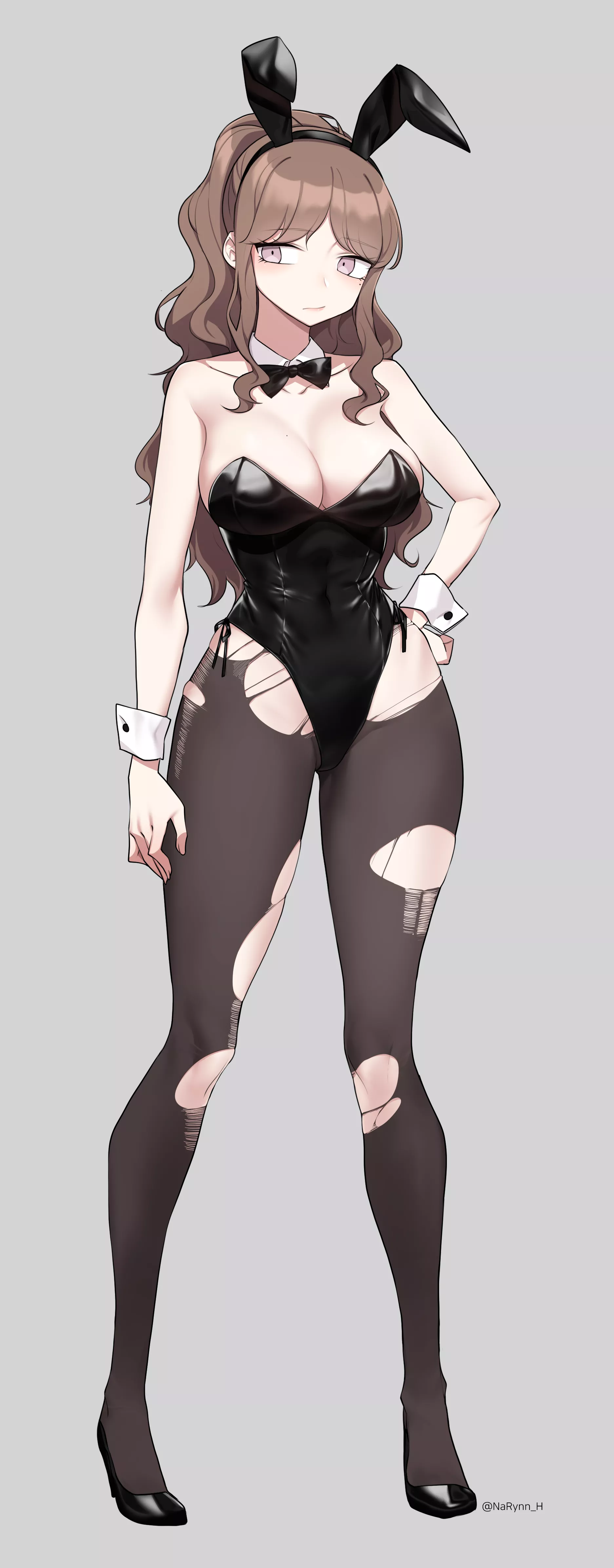 Torn Tights Bunny Girl (Narynn) [Original] posted by sequence_string