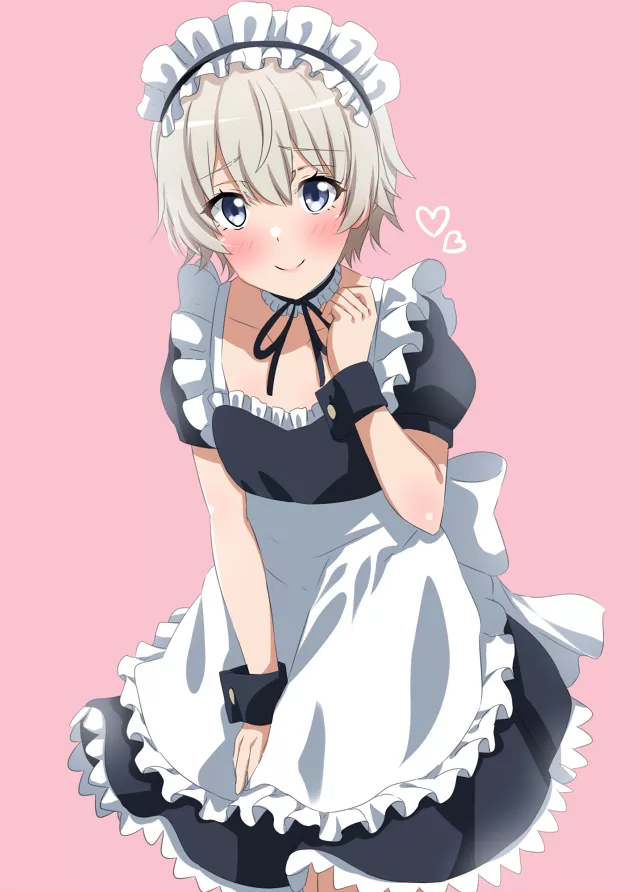 Totsuka Saika maid outfit posted by ChronosNumbers