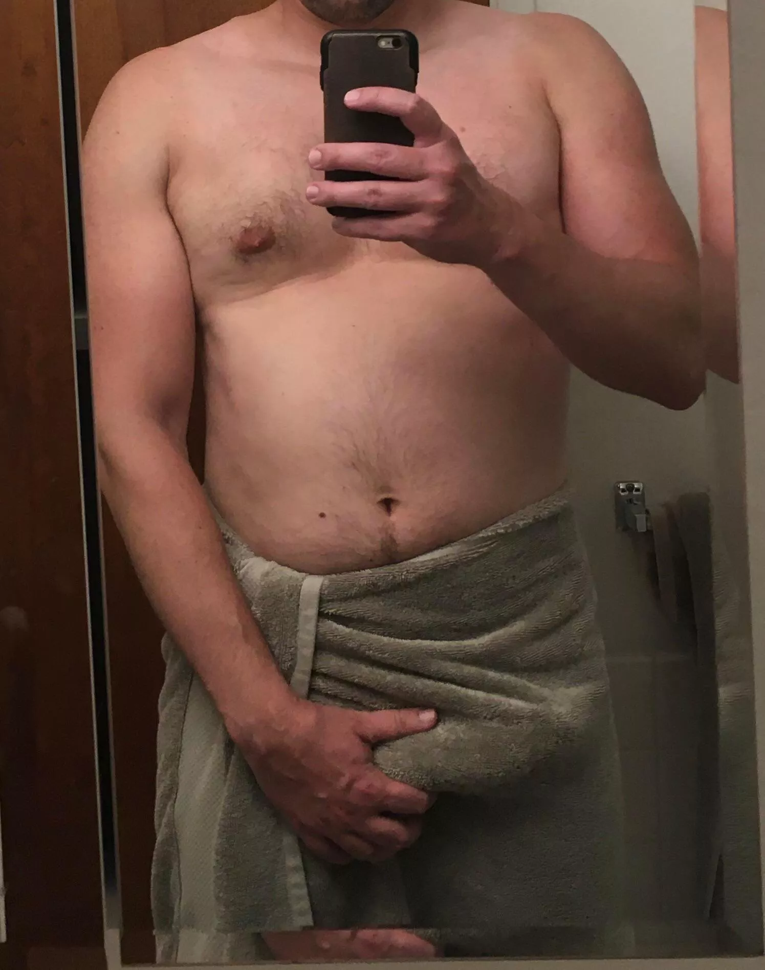 Towel outline, I’m 6’5” for scale ;) posted by ok328