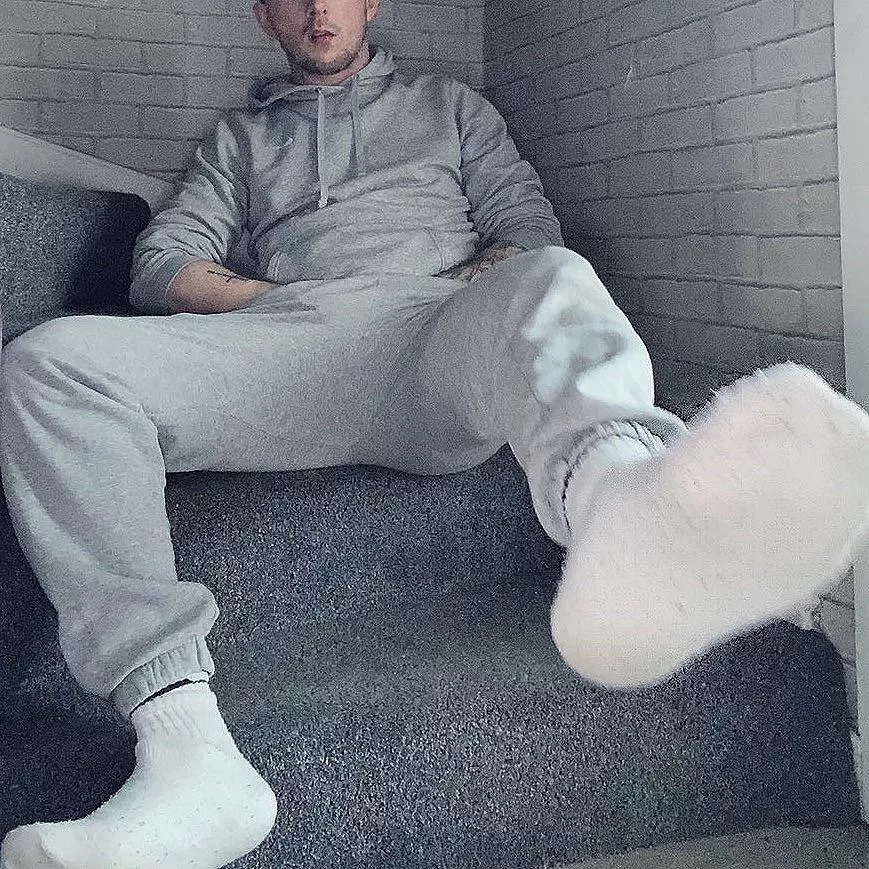 Tracksuit and socks 😜🧦 posted by thatbadmatt