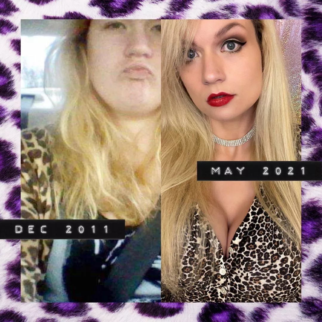 Transformation Tuesday: 18 vs (almost) 28!! posted by [deleted]