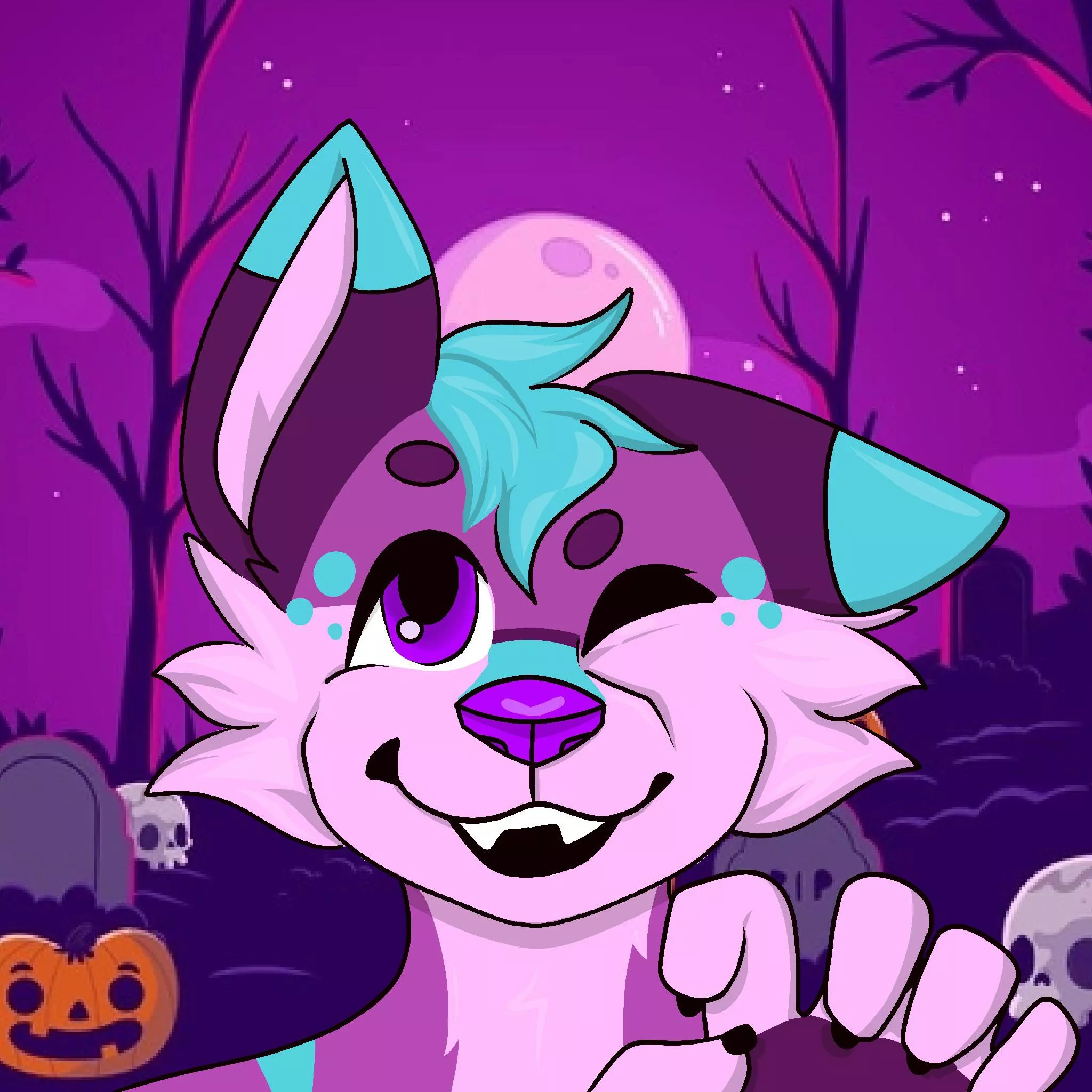 trick or treat! (art my me) posted by threefourthslit