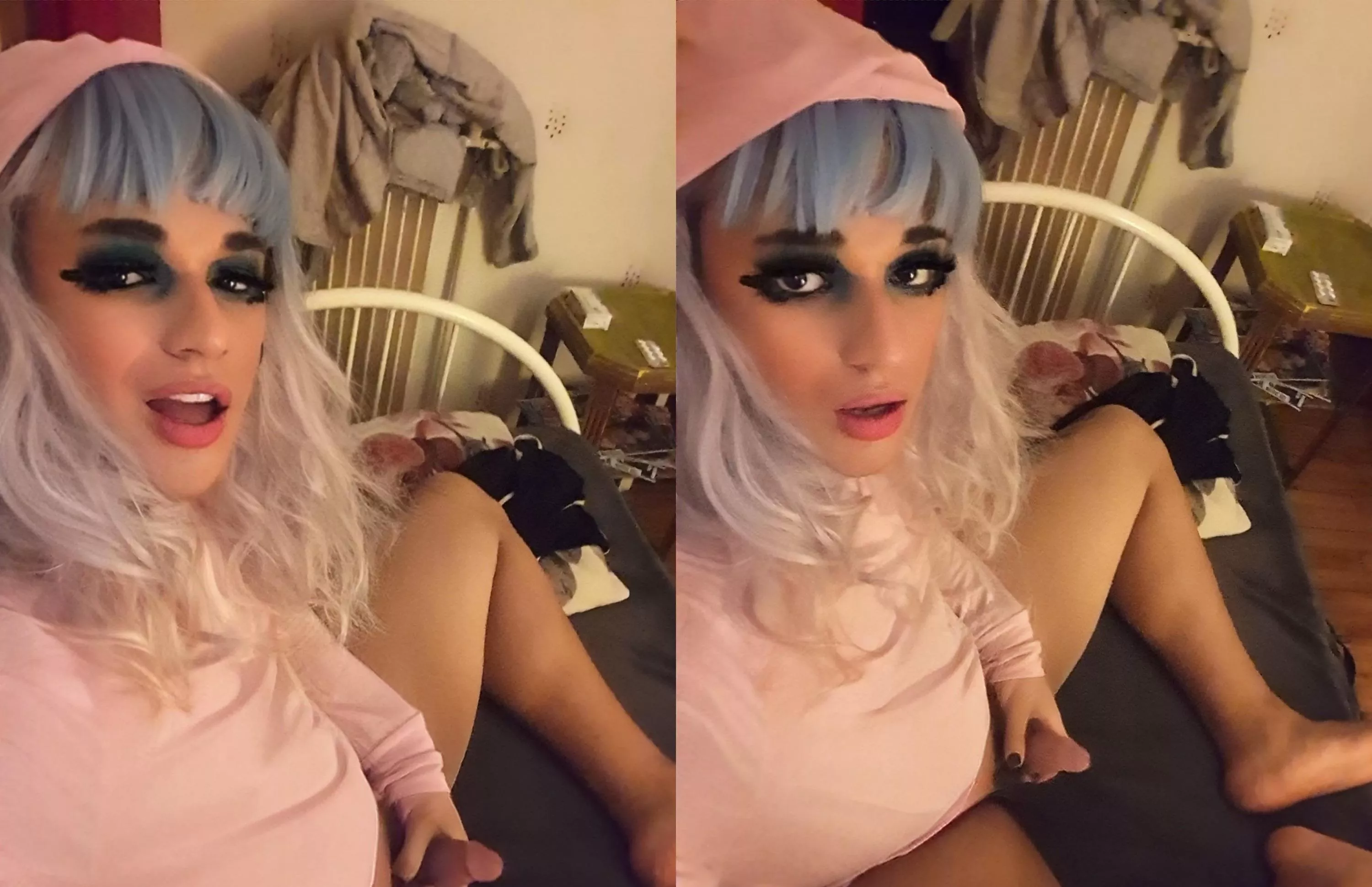 Tried the sexy look kinda thing 😅 posted by SabinaFemBoy