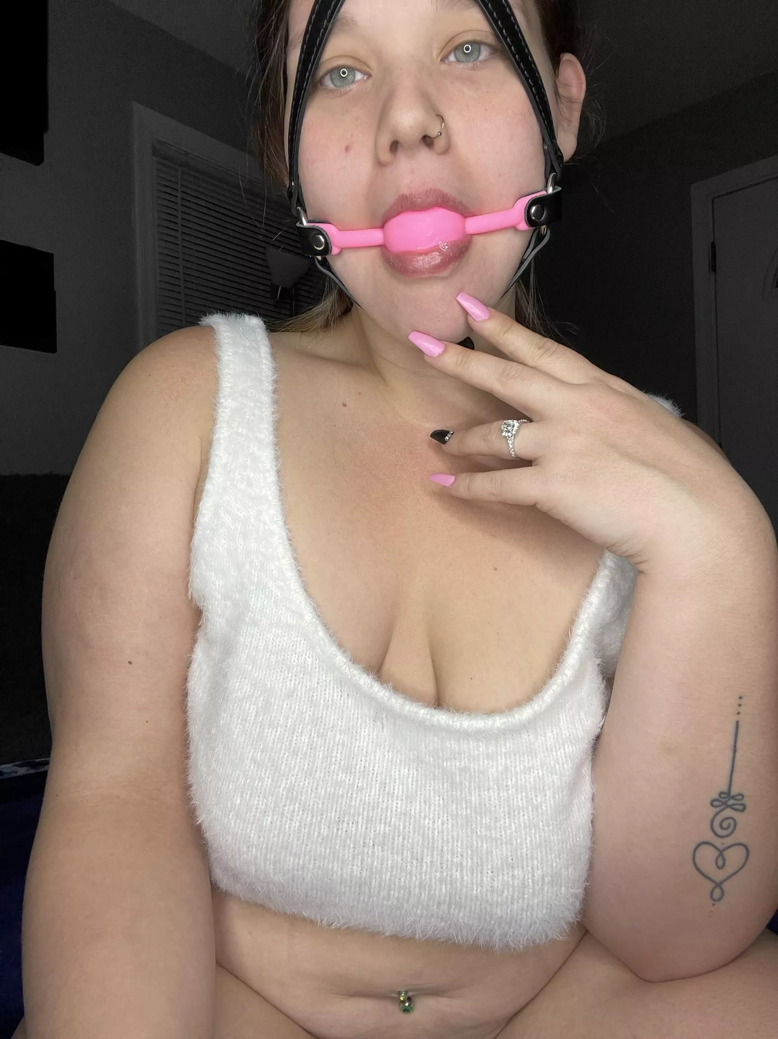 Tried to match my nails to my favorite gag 🥰 posted by Collared_Princess98