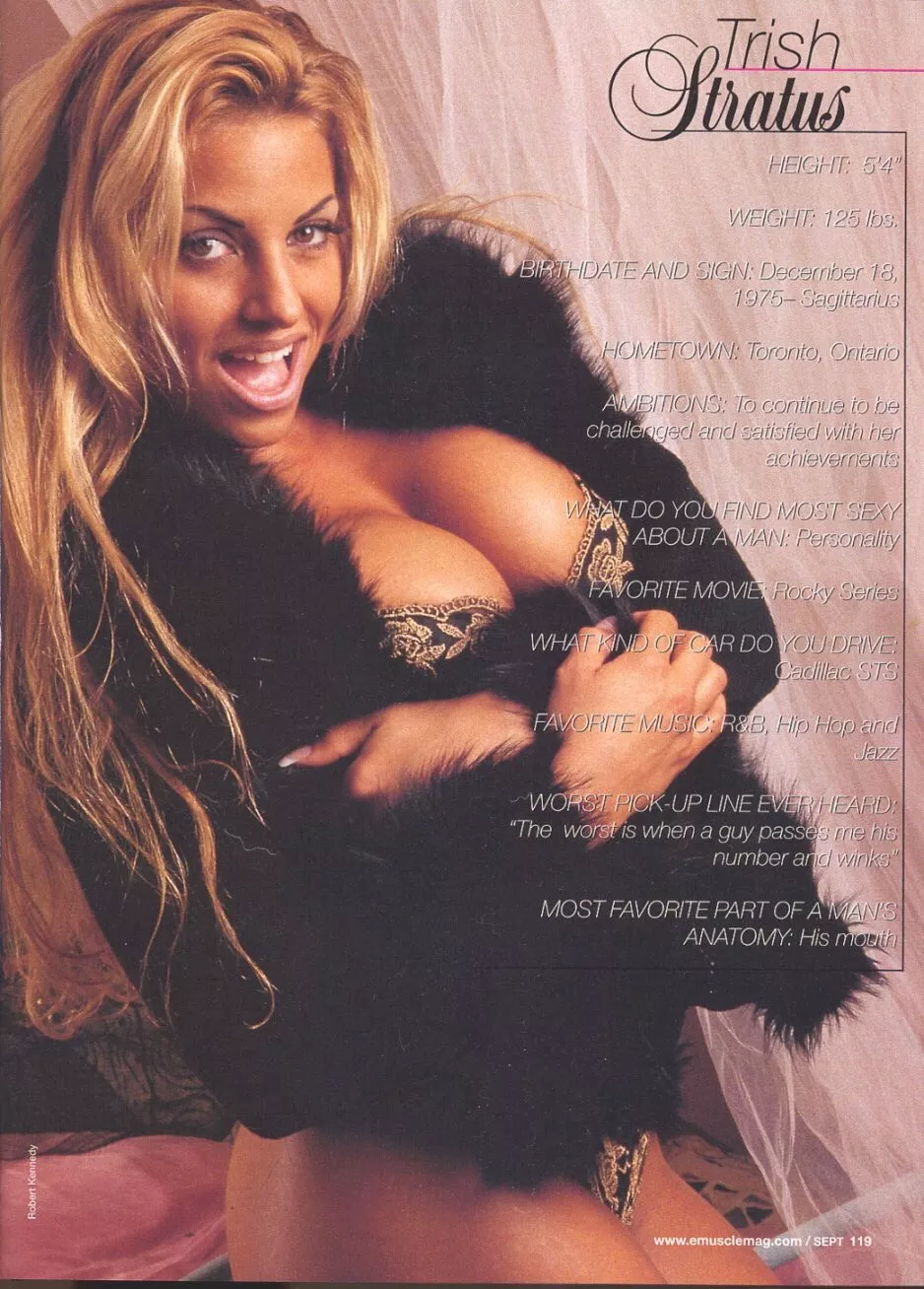 Trish Stratus posted by stratusfactionfan