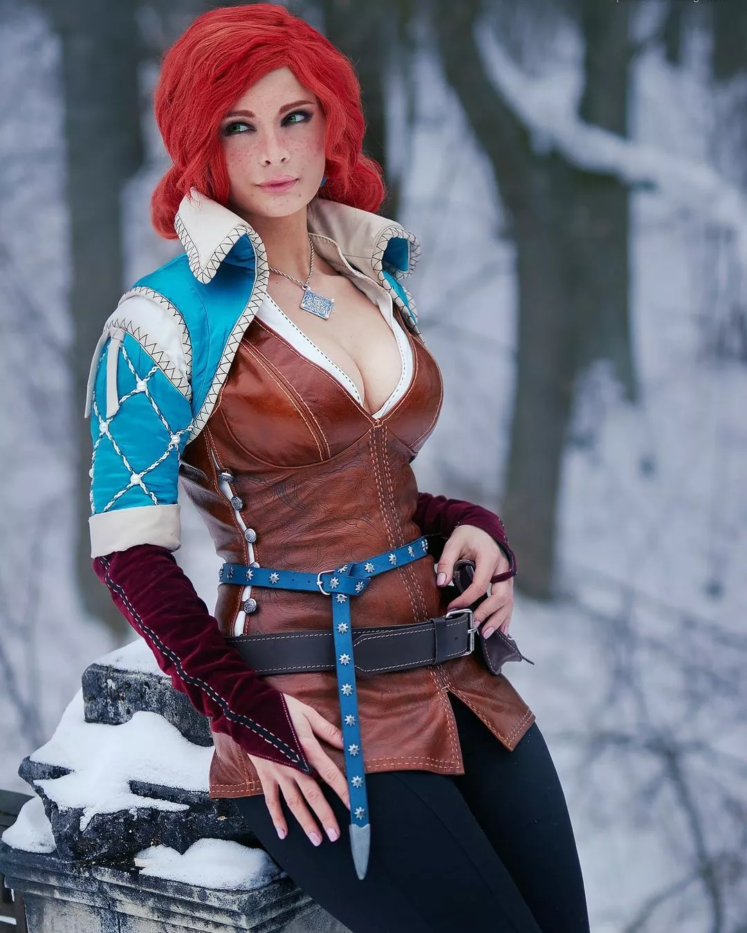 Triss Merigold, cosplay by JannetIncosplay.~ posted by JannetIncosplay