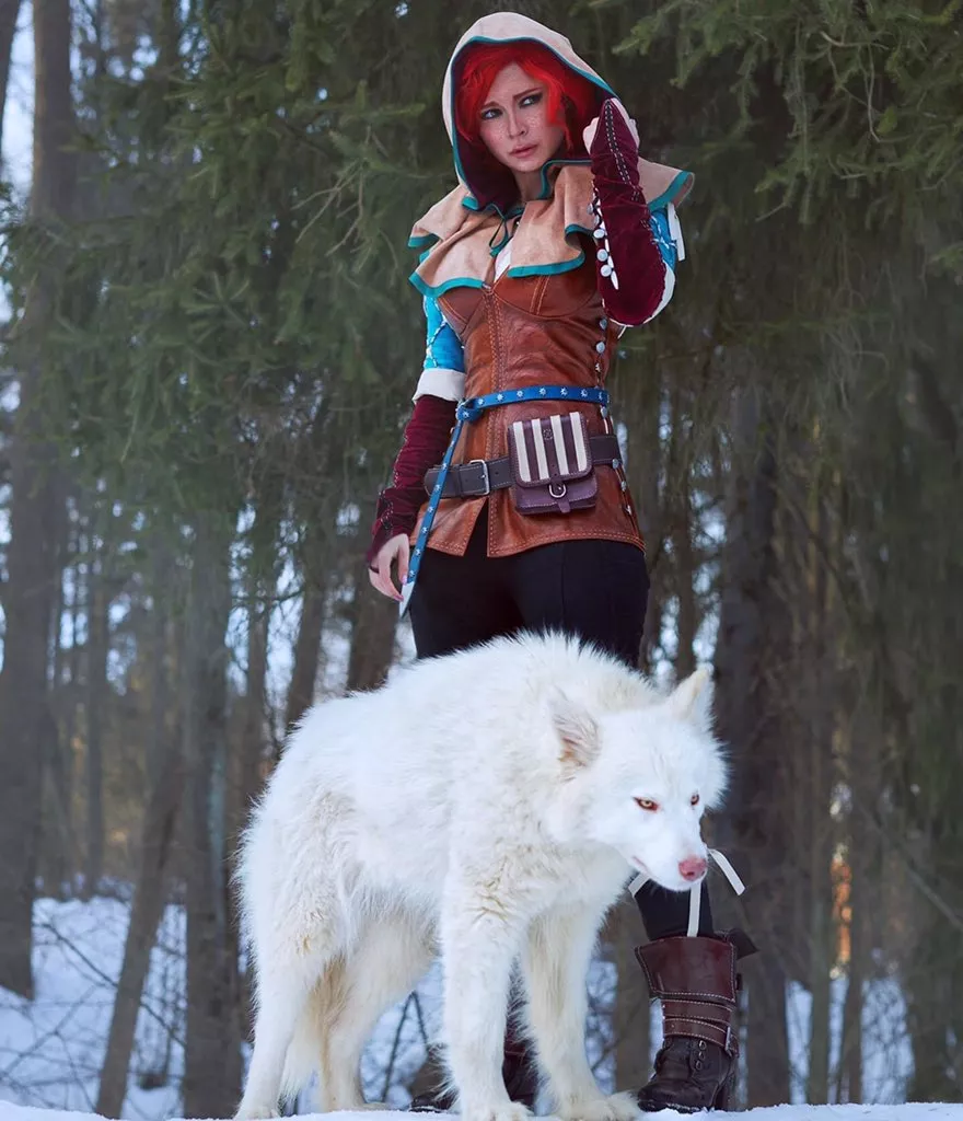 Triss Merigold, cosplay by me.~ posted by JannetIncosplay