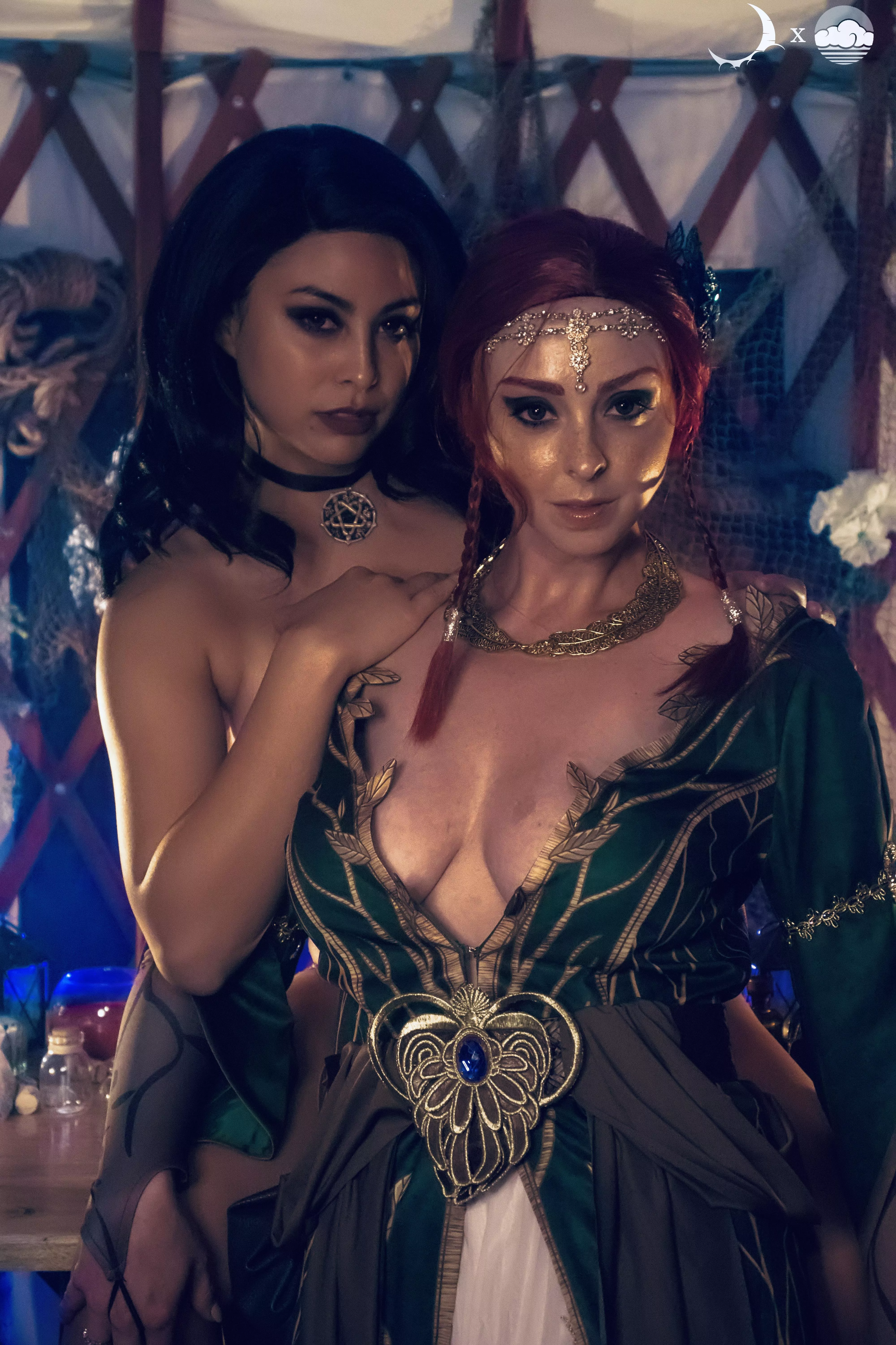 Triss & Yennefer by Lunaraecosplay and cloudedcalypso posted by Lunaraensfw