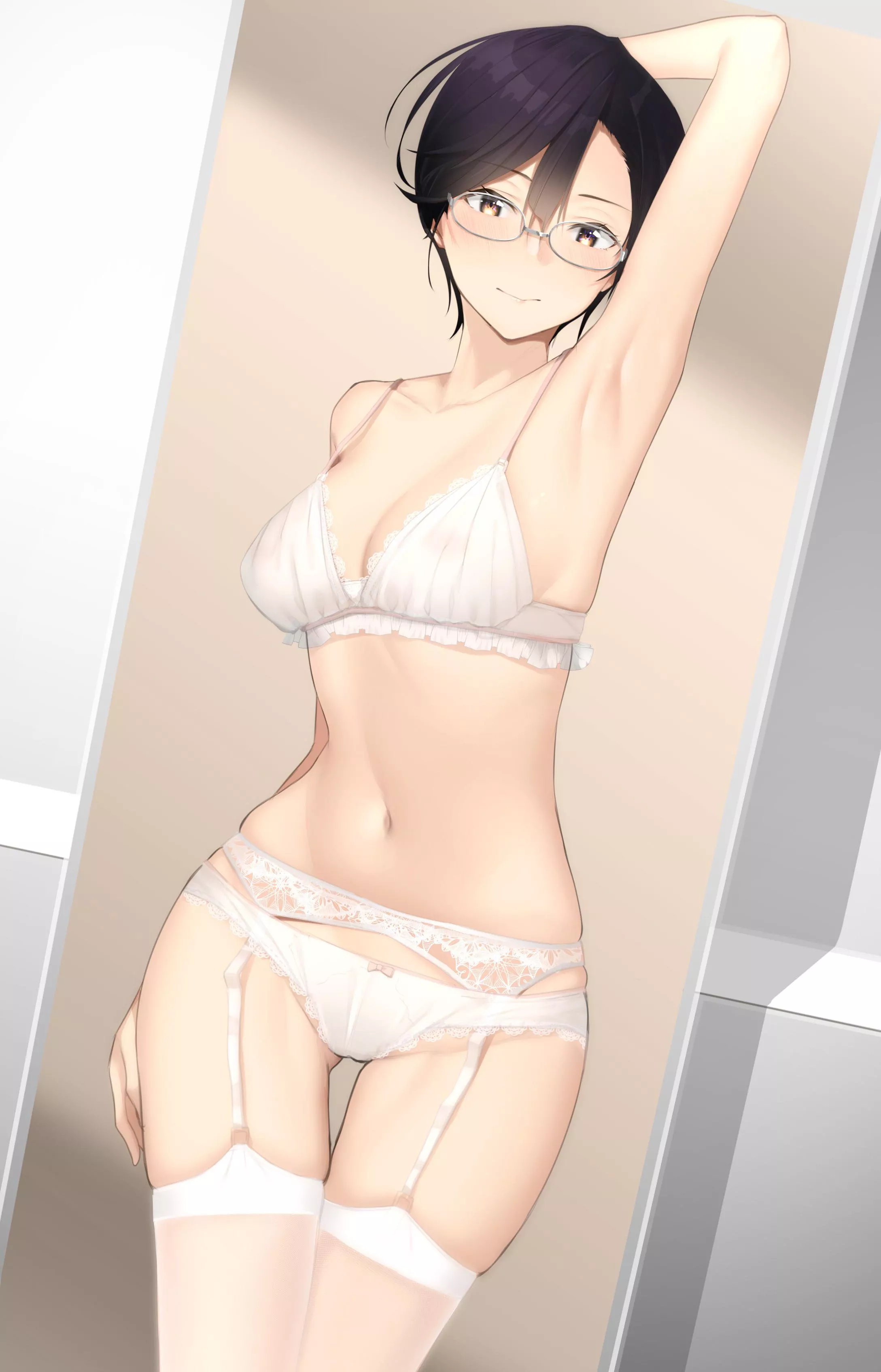 Trying lingerie [Original] posted by UnseeableQuestions