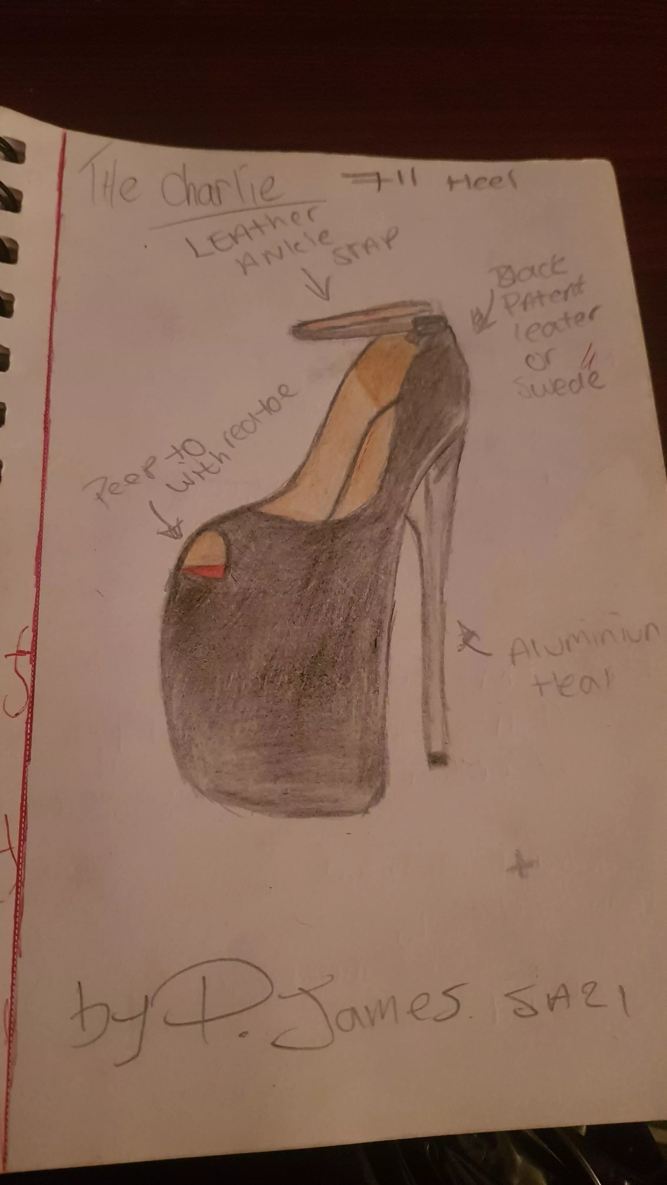 Trying my best to become a womens shoe designer posted by patrickdr97