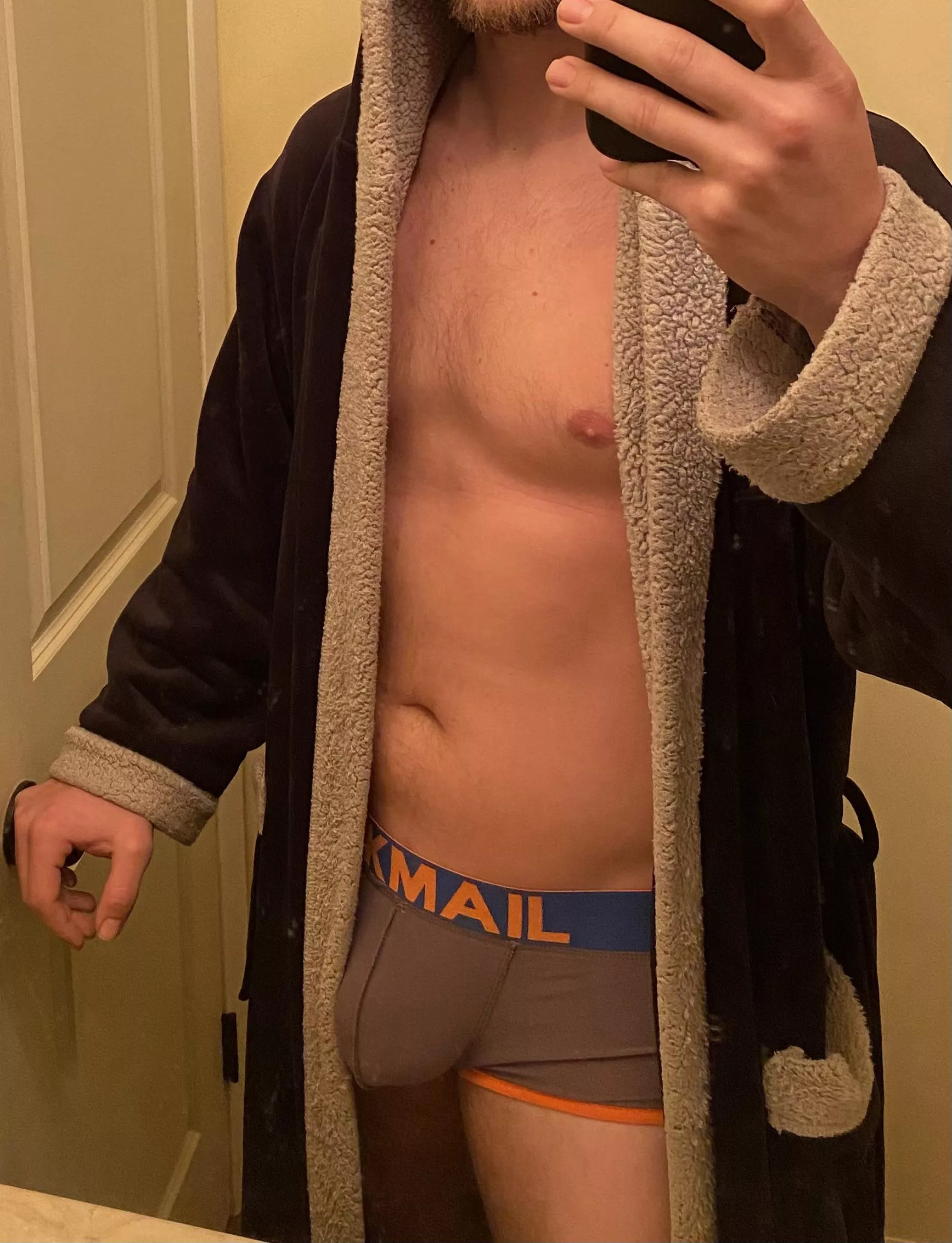 Trying on a new pair. posted by Pup-Cash