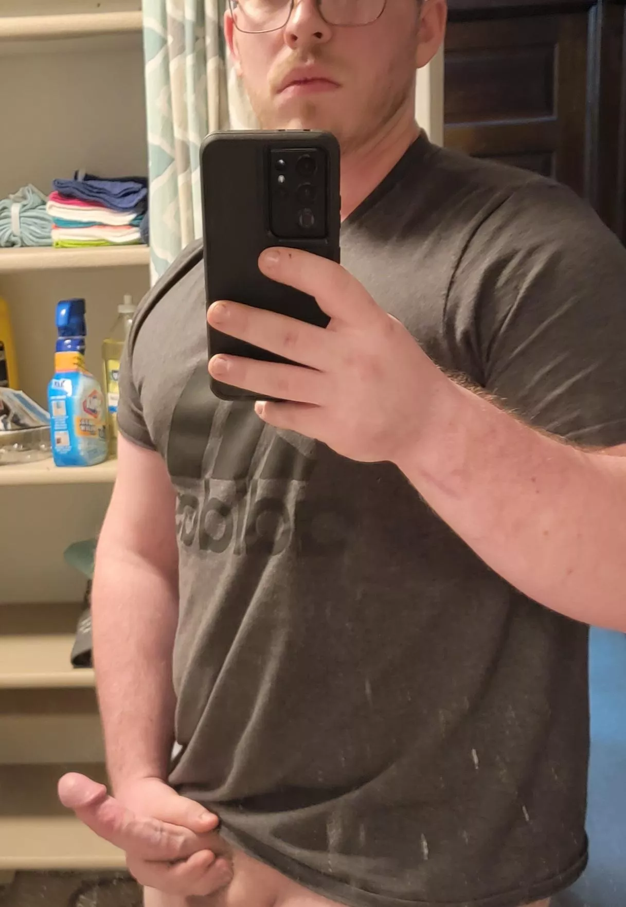 Trying to find the best angles with this new mirror. What do yall think? posted by bigdick_6363