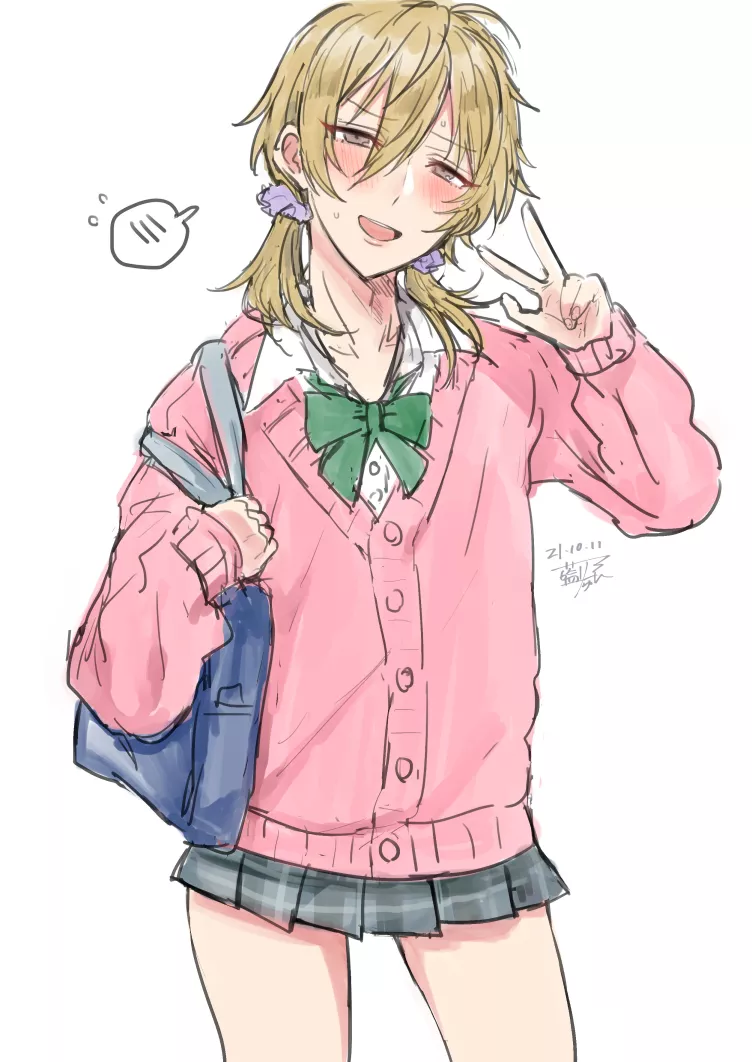 Trying your sister's uniform posted by pedoro_pedoro