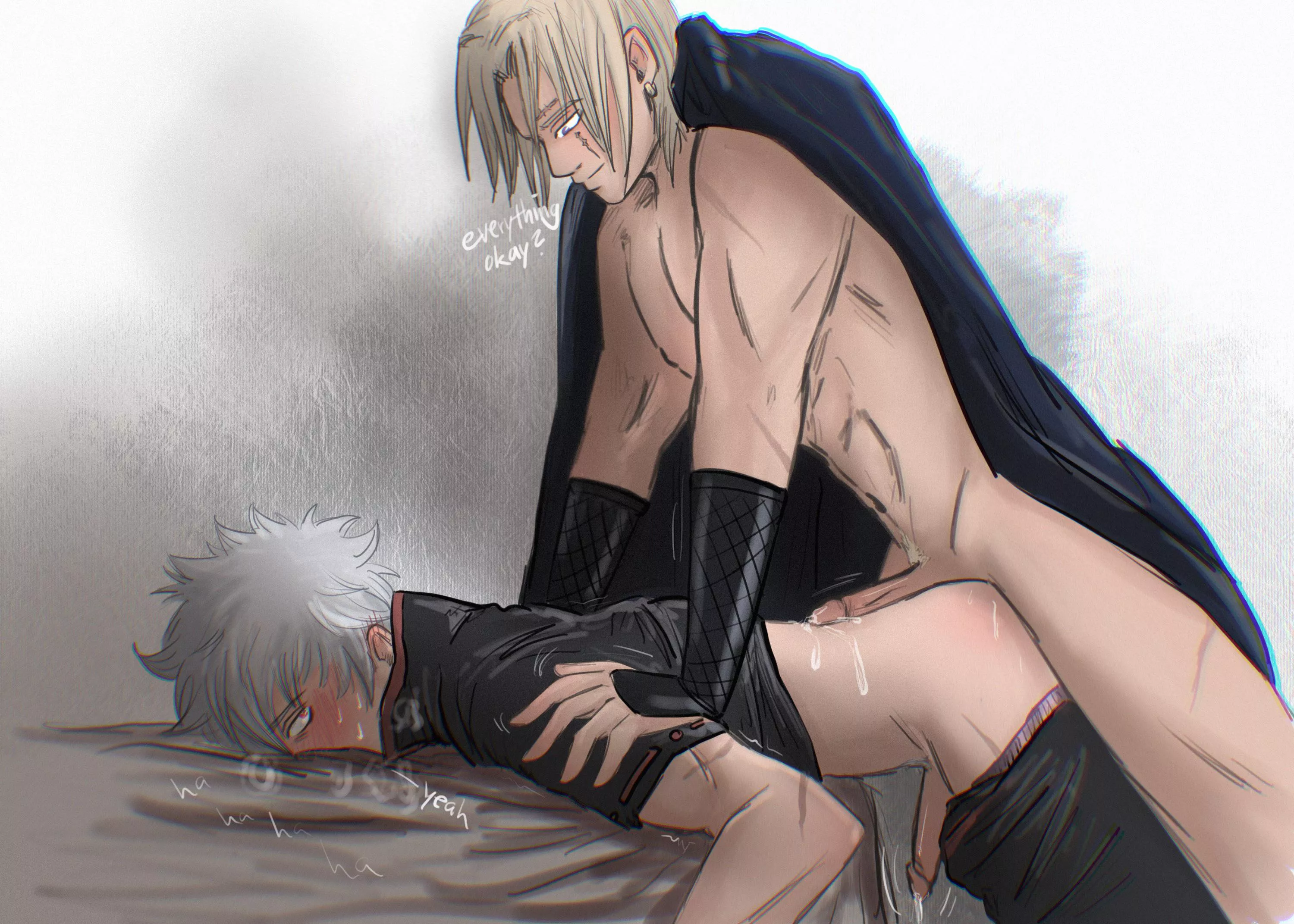 Tsukuo x Gintoki [Gintama] posted by Letterb0omb