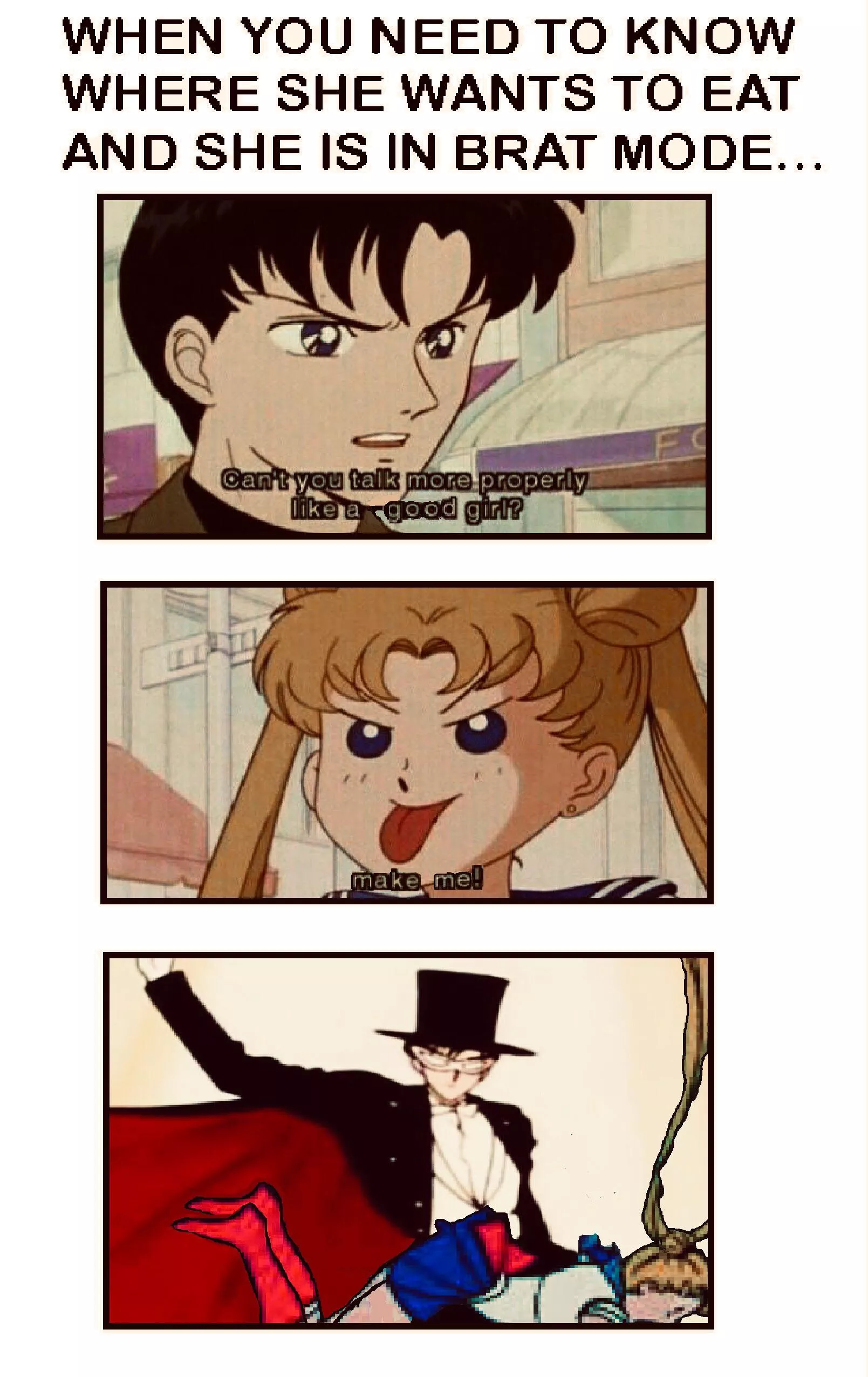 Tuxedo Mask isn’t playing around anymore... posted by DDoc4BBg