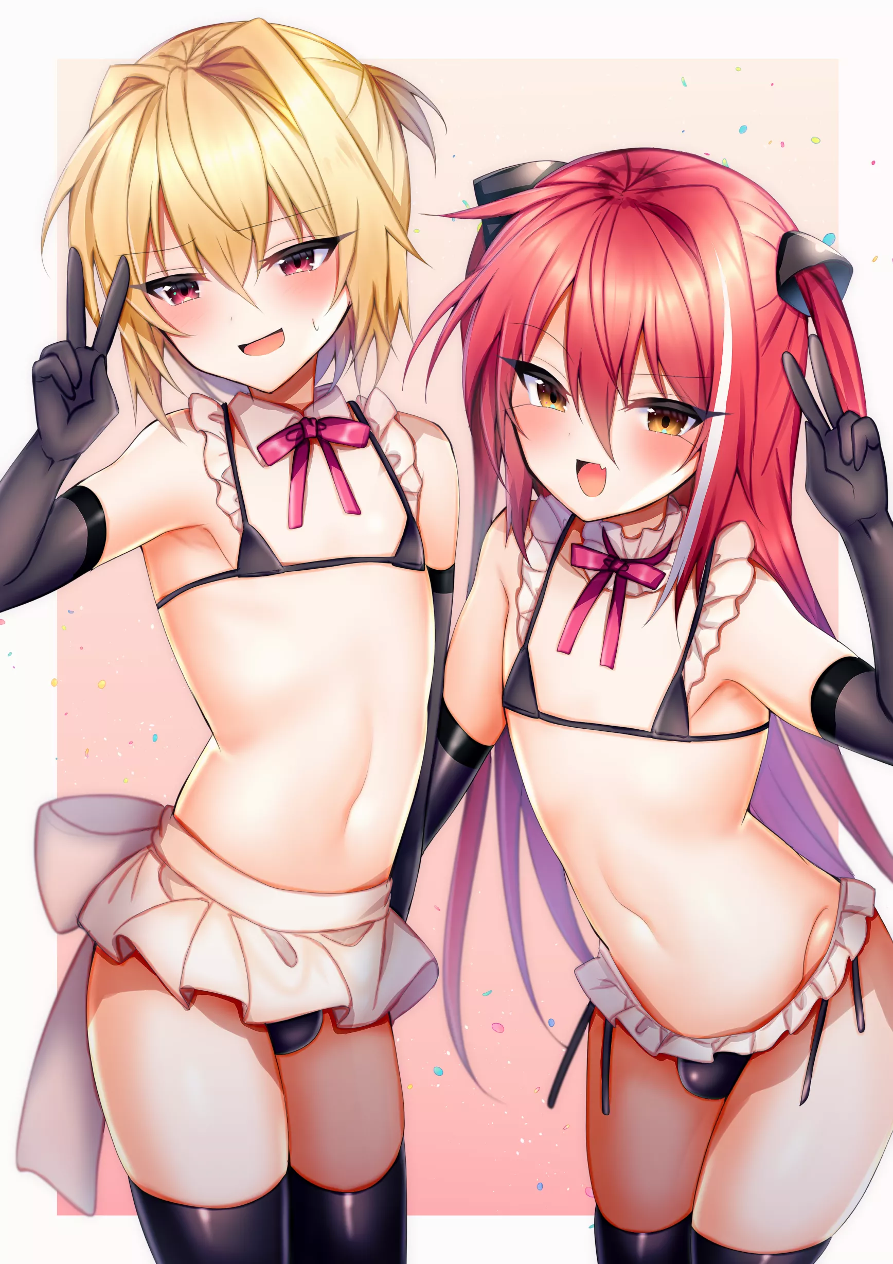 Two shy maid bois in bikinis posted by MrEthelWulf