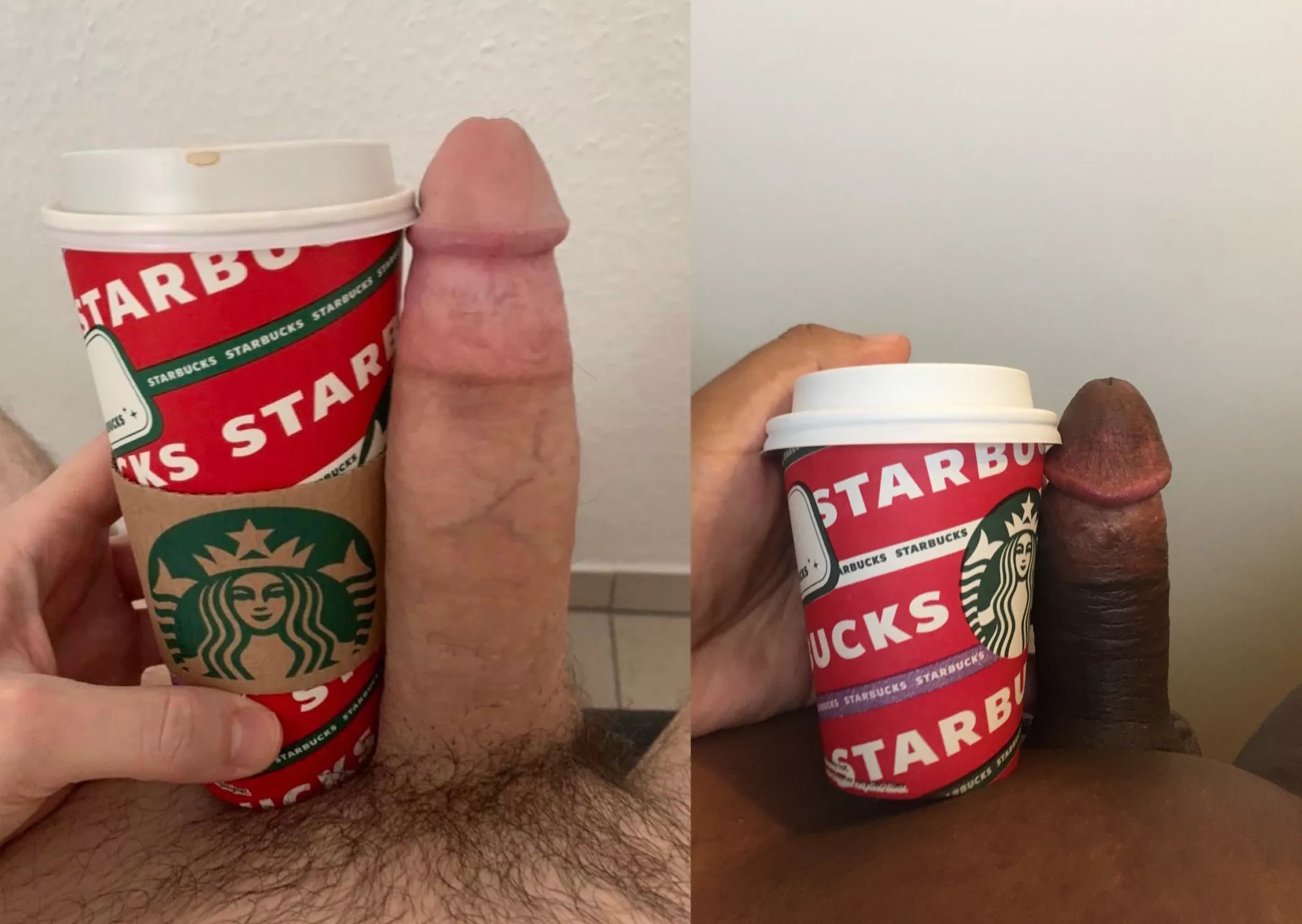 u/blindedturn has a Venti and I have a short posted by lilblkdck