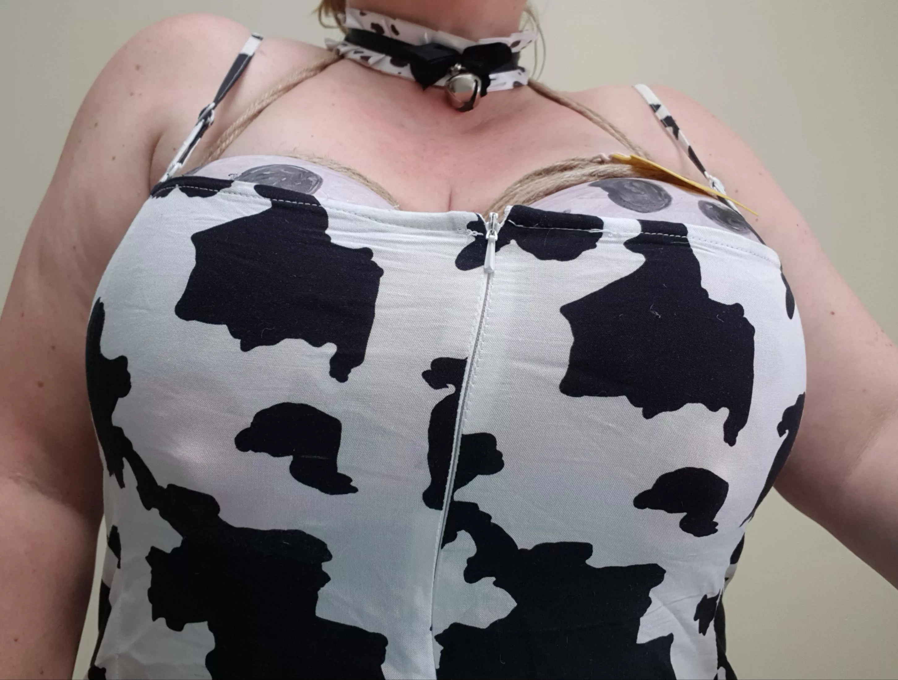 Udders are about to explode out, are you ready for the reveal? posted by movements72