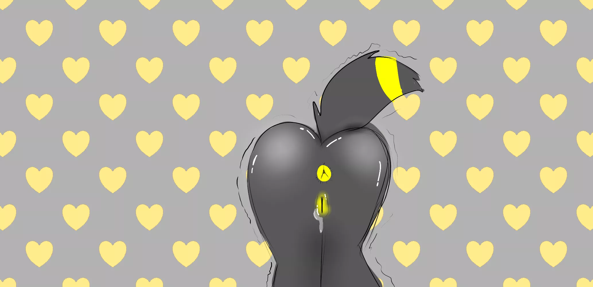 Umbreon's ass (remake posted by Pokefan2990