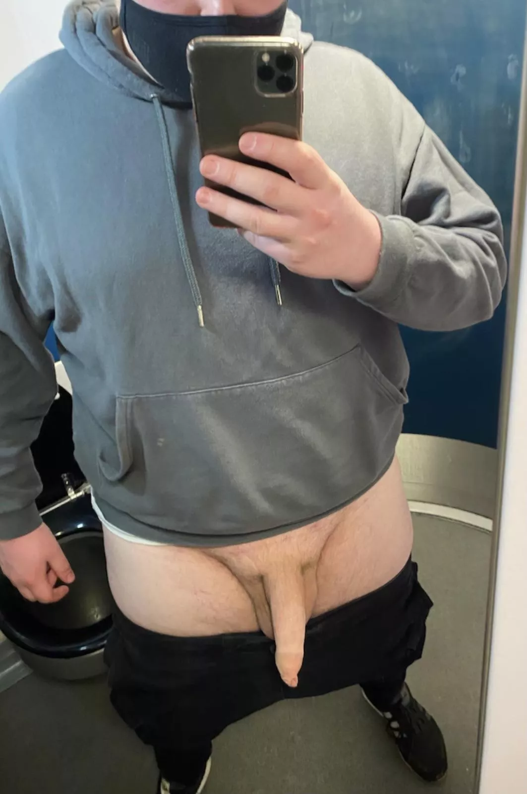 Uncut cock out in public posted by Thiccboy23y