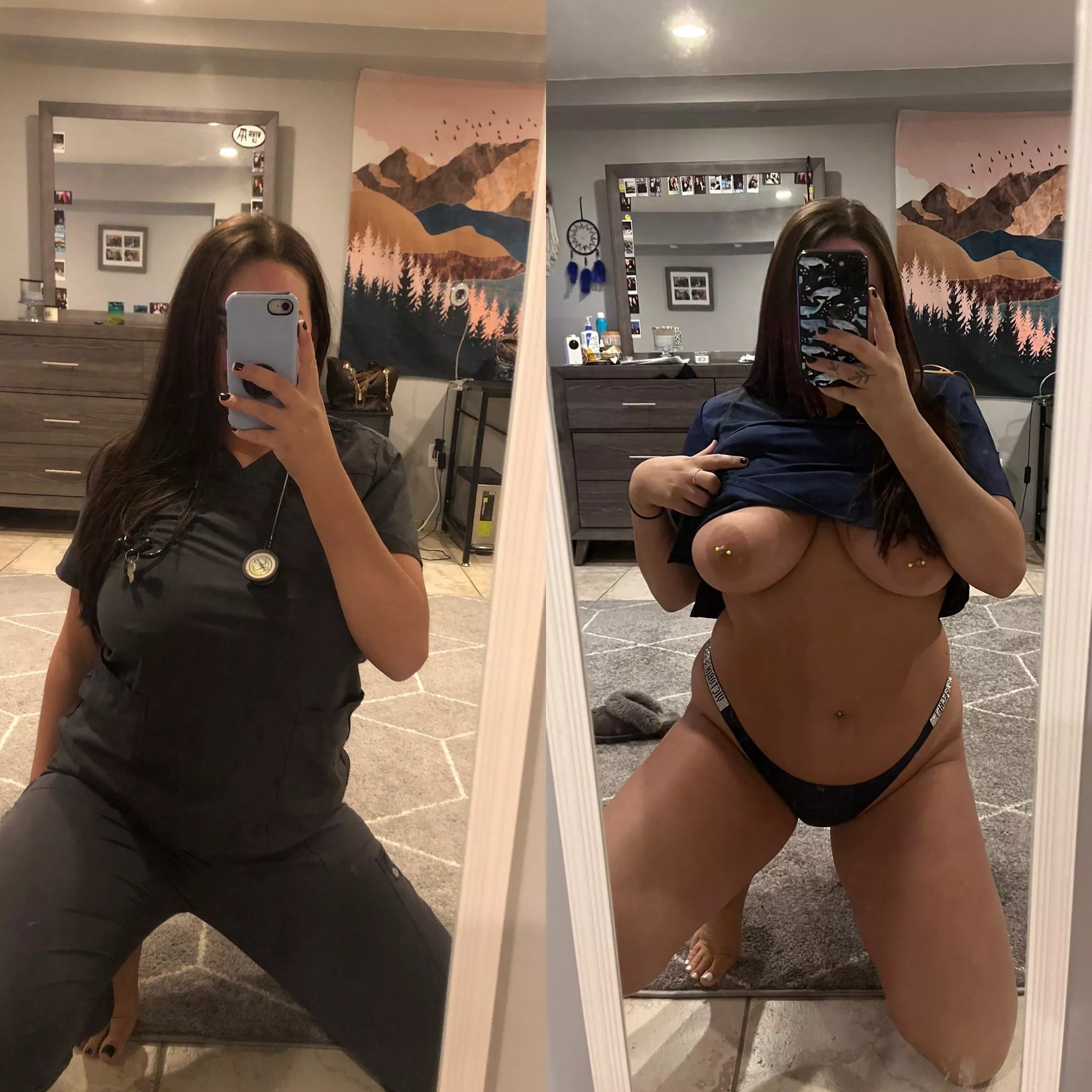 Uniform vs under the uniform posted by baileymilburnxo