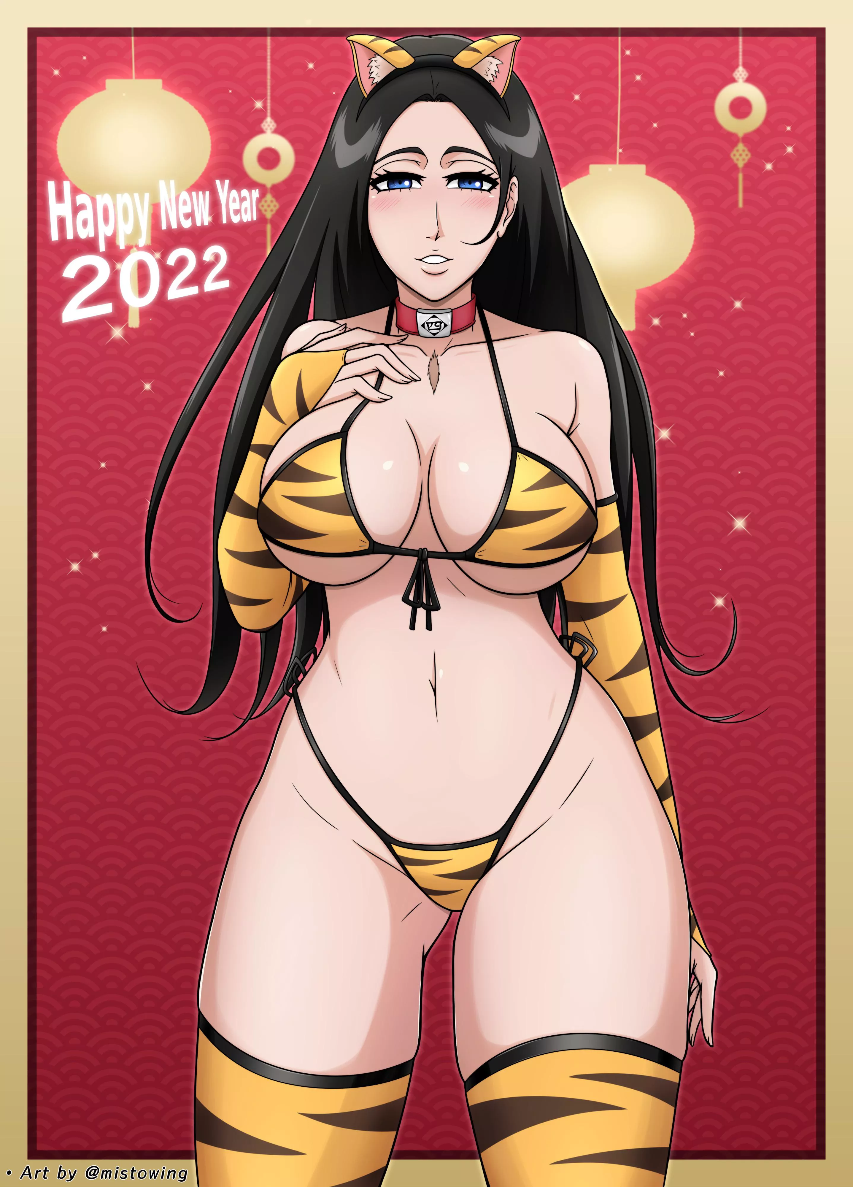 Unohana ready for the new year posted by Kimchimaro