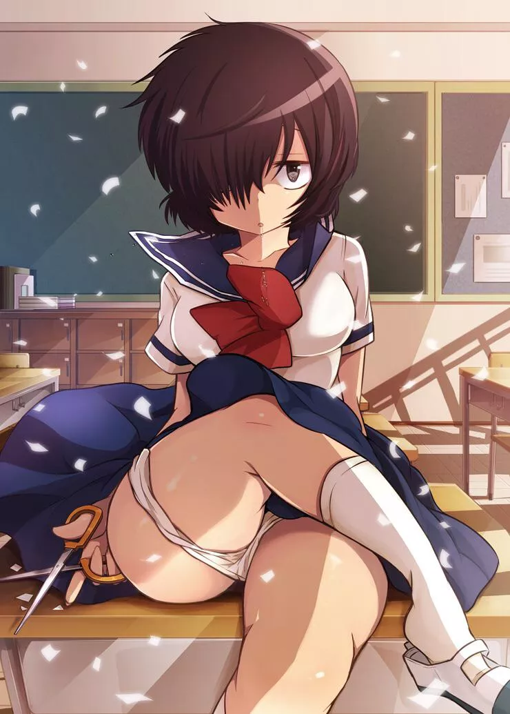 Urabe Mikoto (Kamiya Zuzu) [Mysterious Girlfriend X] posted by Godadamn