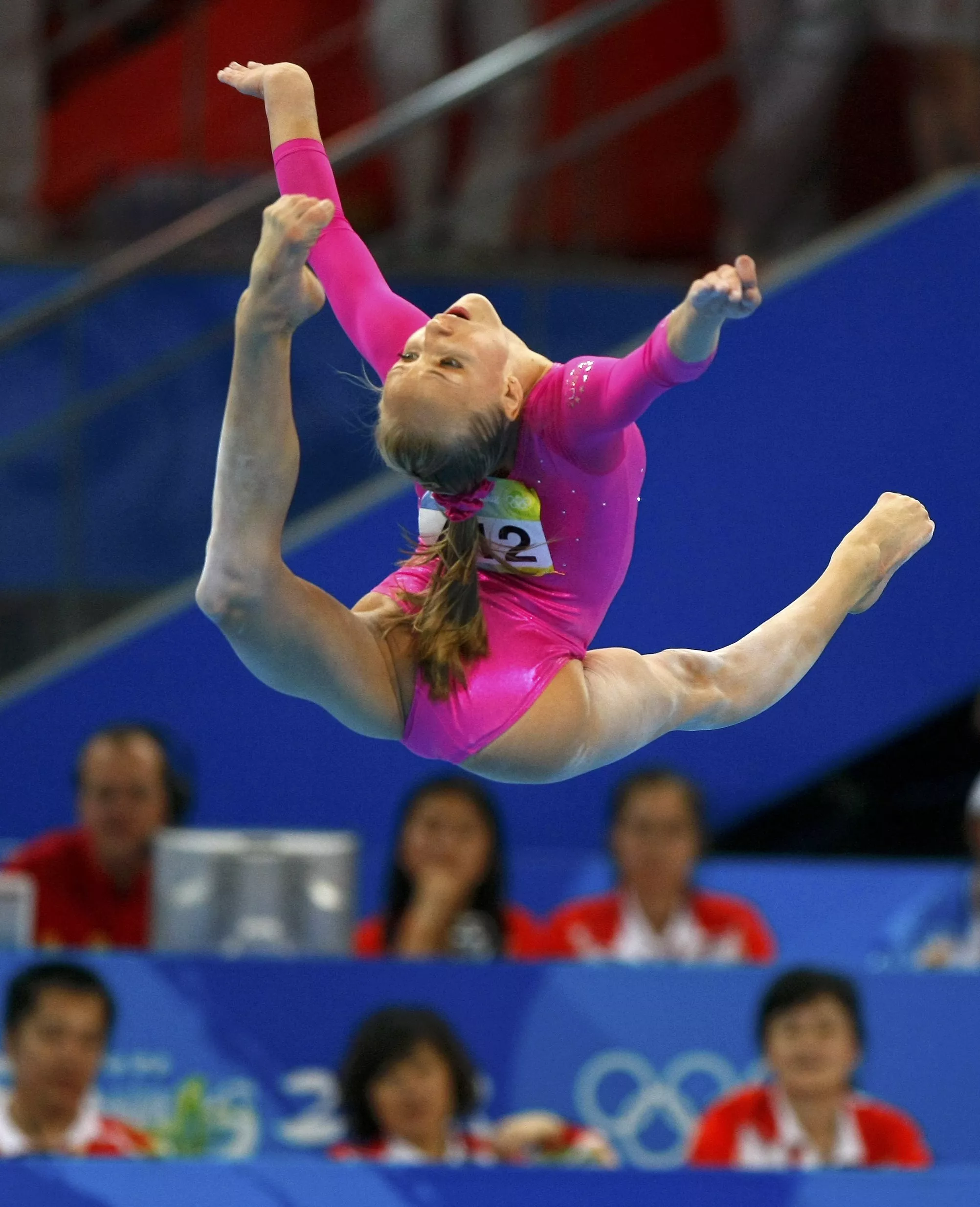 USA artistic gymnast Nastia Liukin at the 2008 Olympics posted by star_form_tree