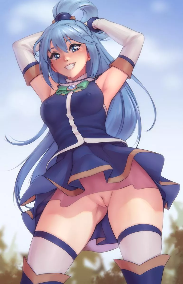 Useless [aqua / Konosuba] (Personal ami) posted by I_Am_Slightly_Evil