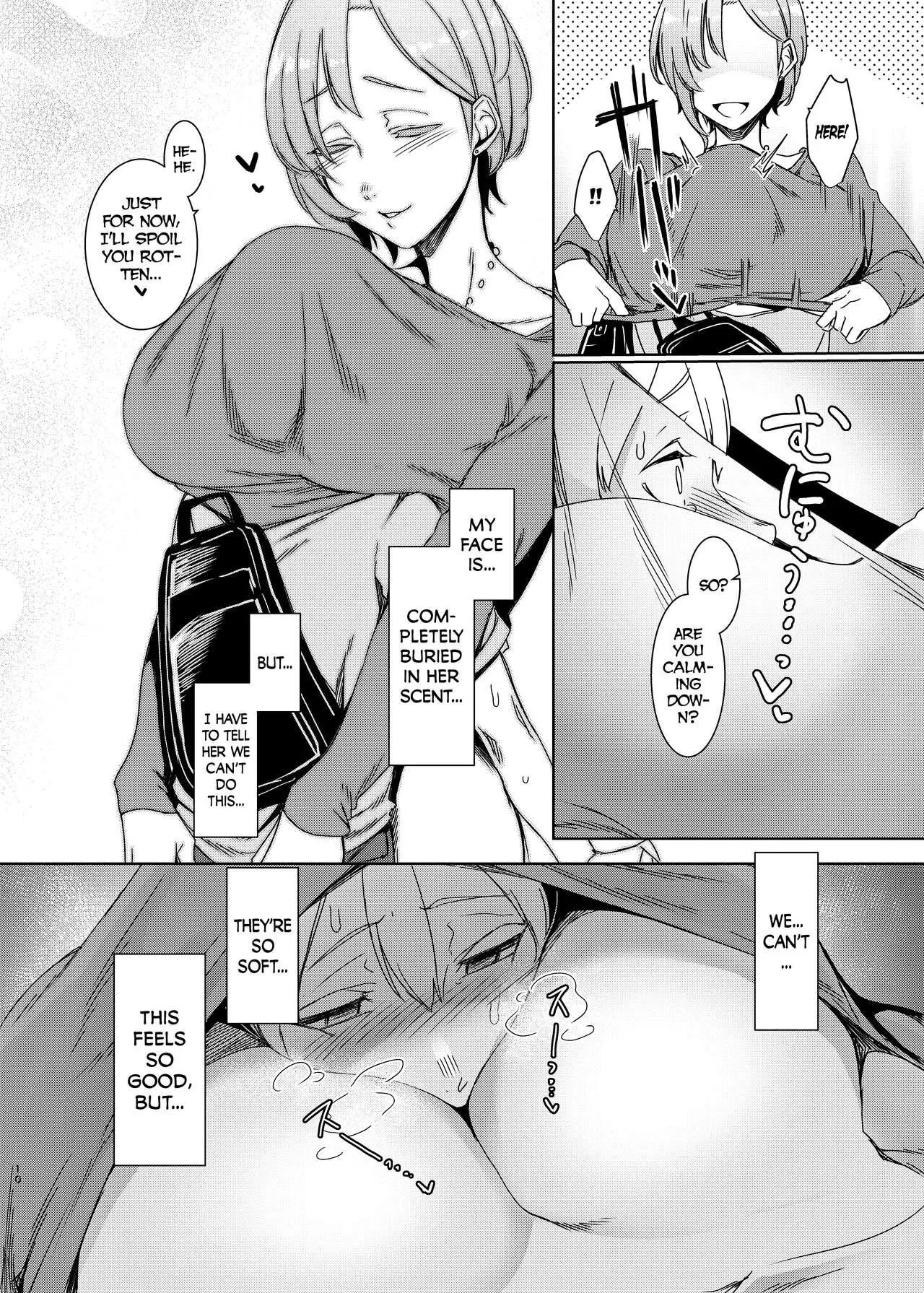 Using her breasts to reassure him and let him know that it’s ok posted by KingXenokai