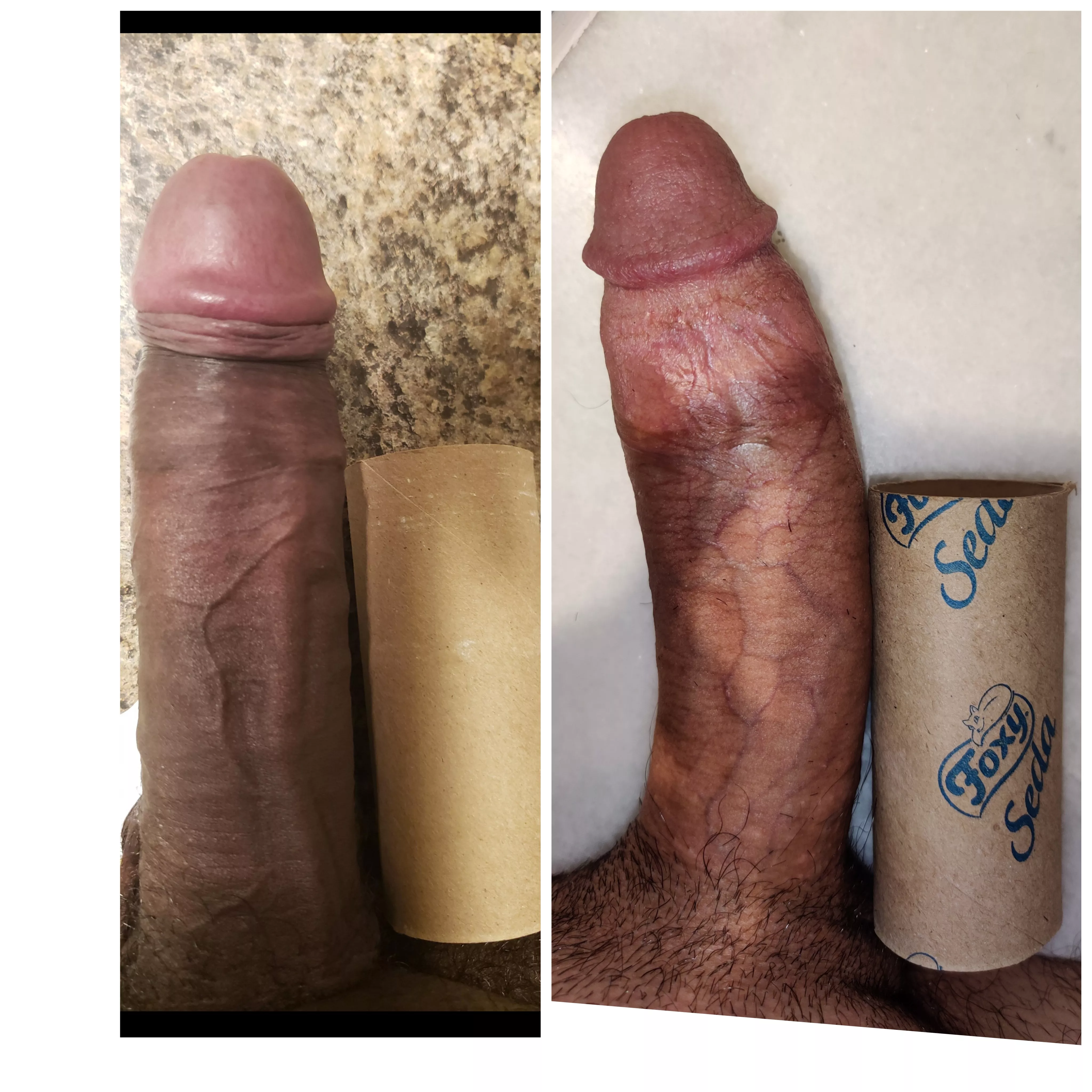 U/throwaway89208920 [Left] vs me [Right] posted by boncock