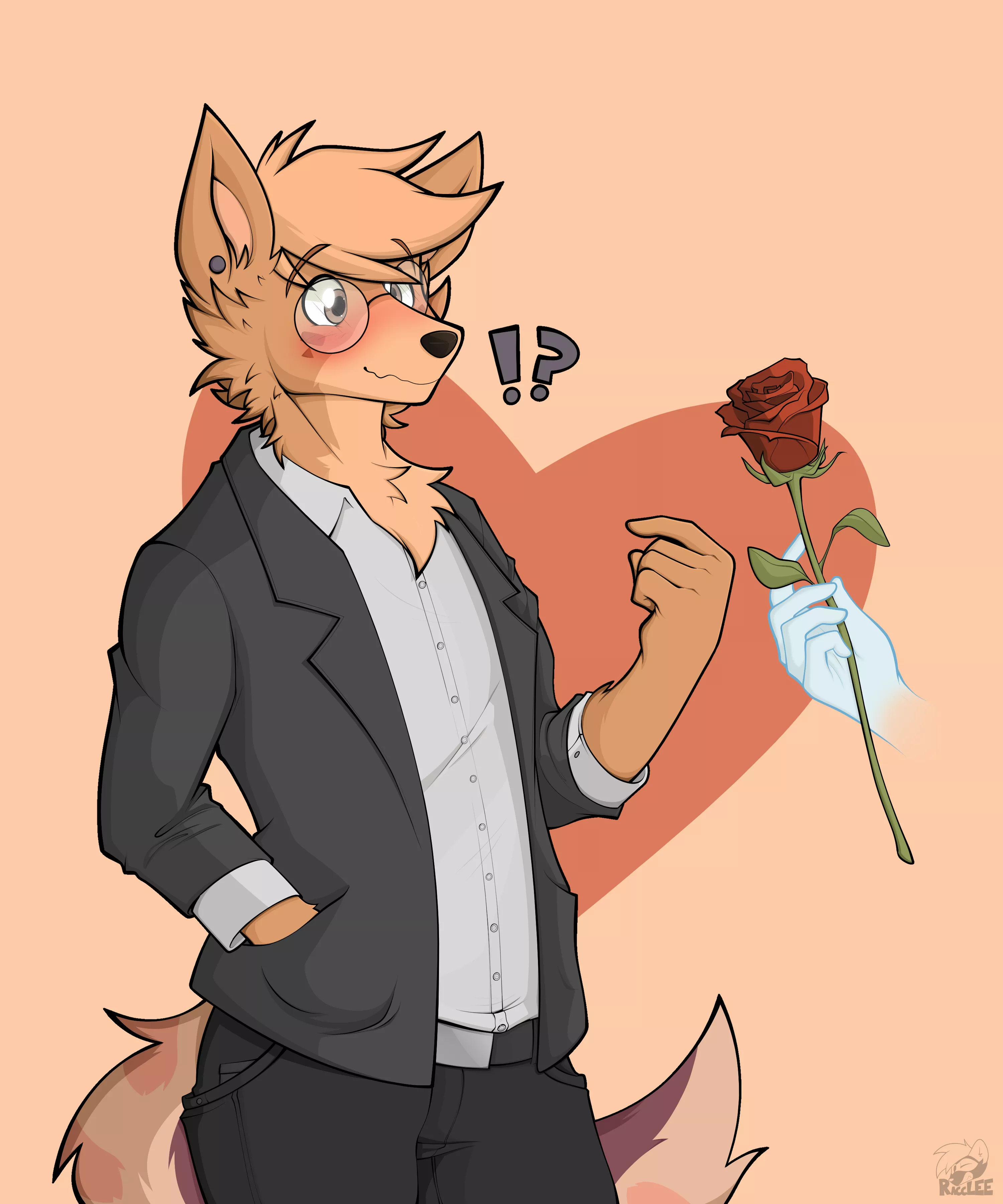 Valentine's Day! | Commission (Art by me!) posted by RaccLee