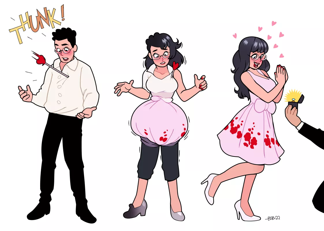 Valentine's Engagement by Blackshirtboy (TGTF) posted by not4myprimary