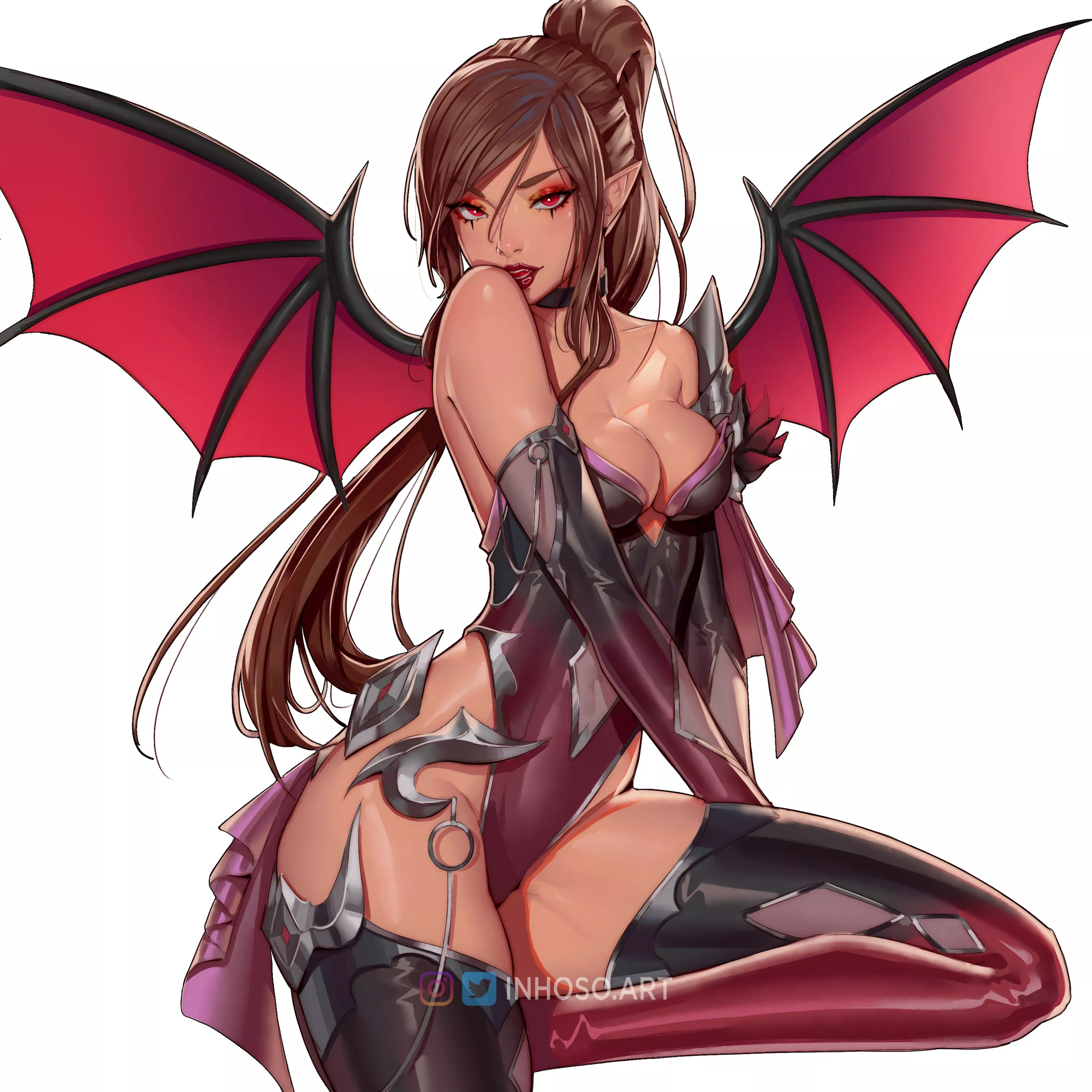 Vampire Leotard (Inhoso) [Original] posted by sequence_string