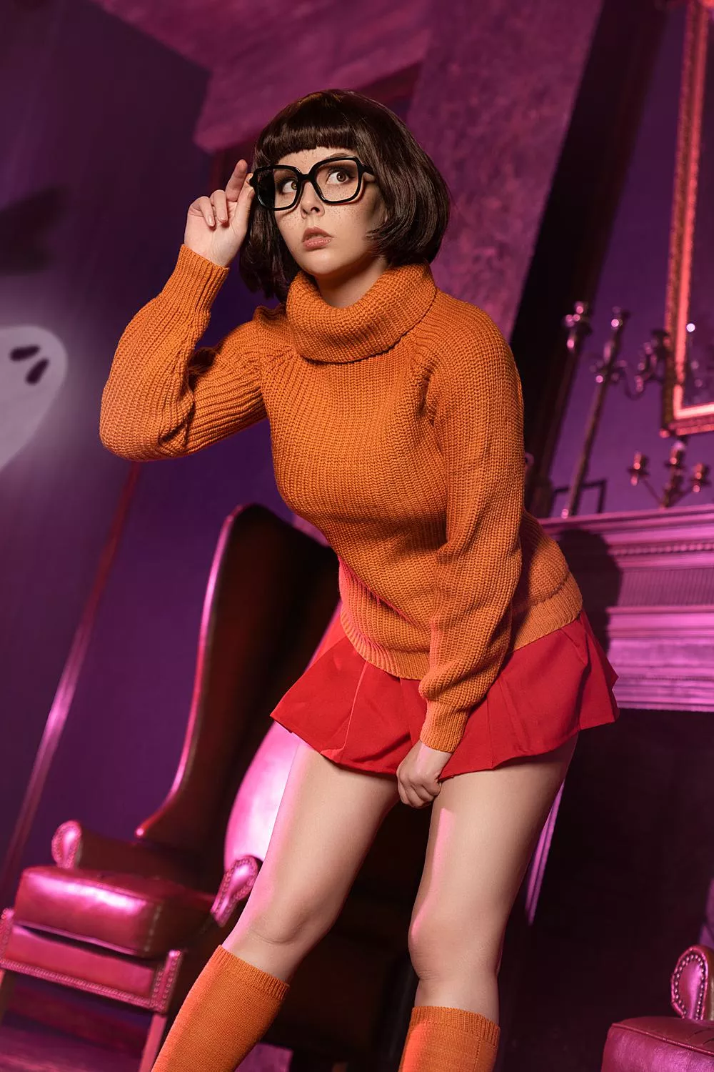 Velma cosplay by Helly Valentine posted by HellyValentine