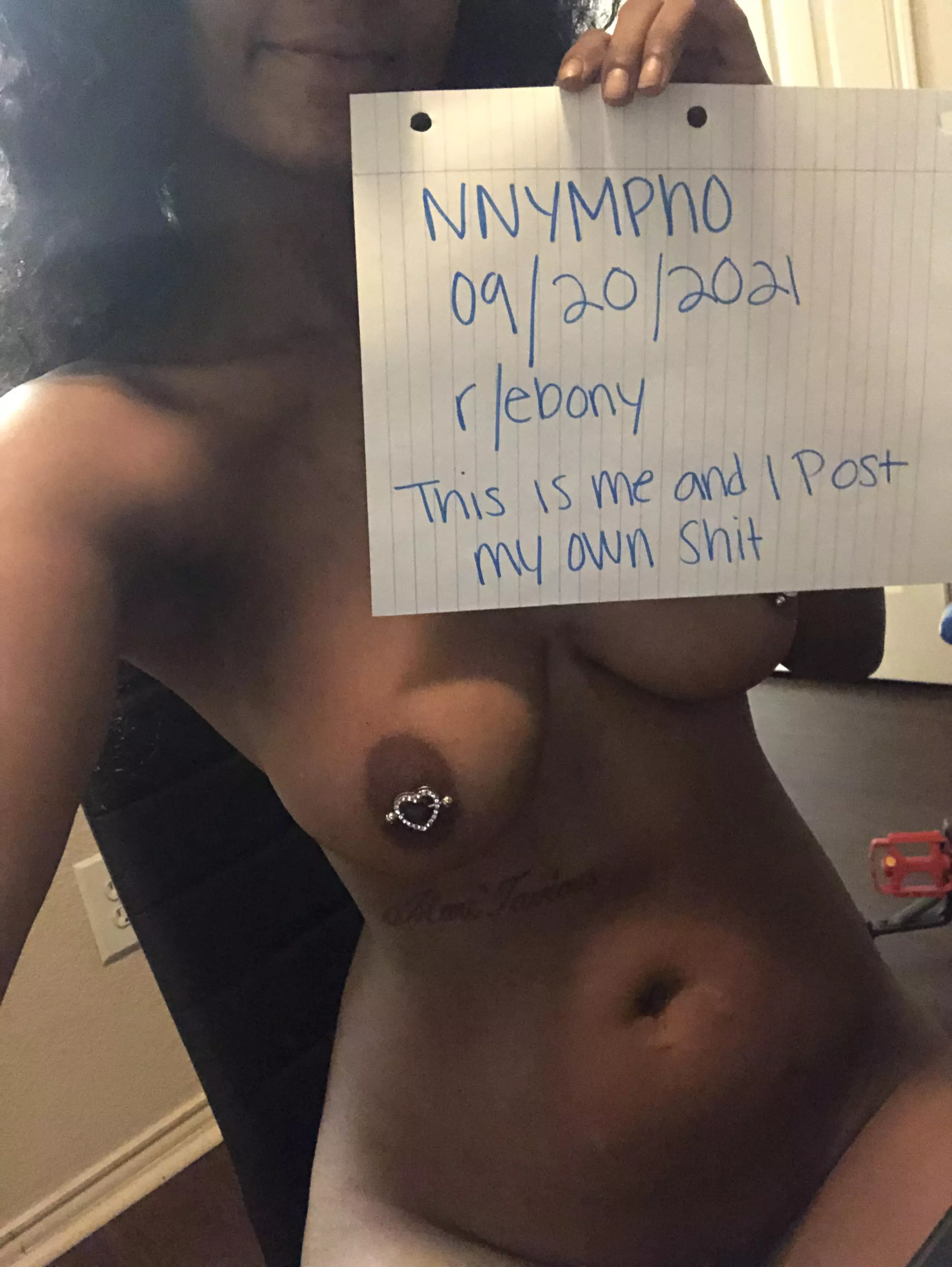 Verification ❣️ posted by nnympho