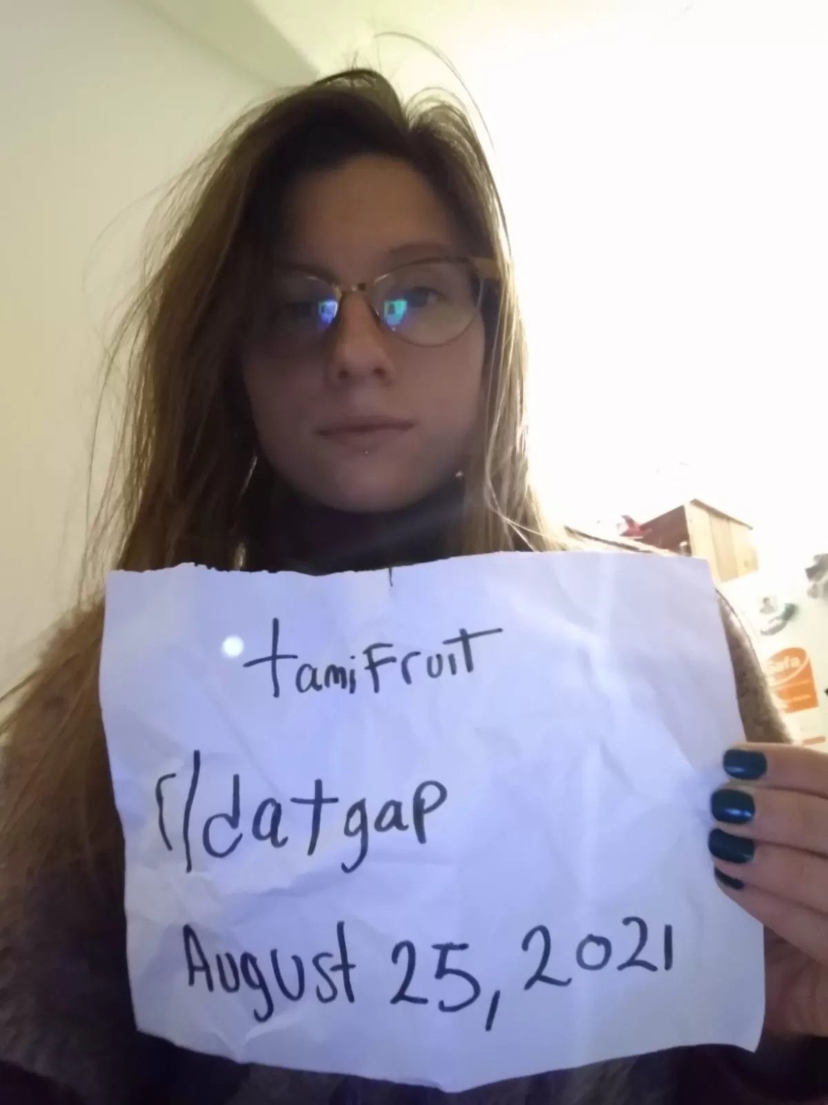 Verification Post posted by tamifruit