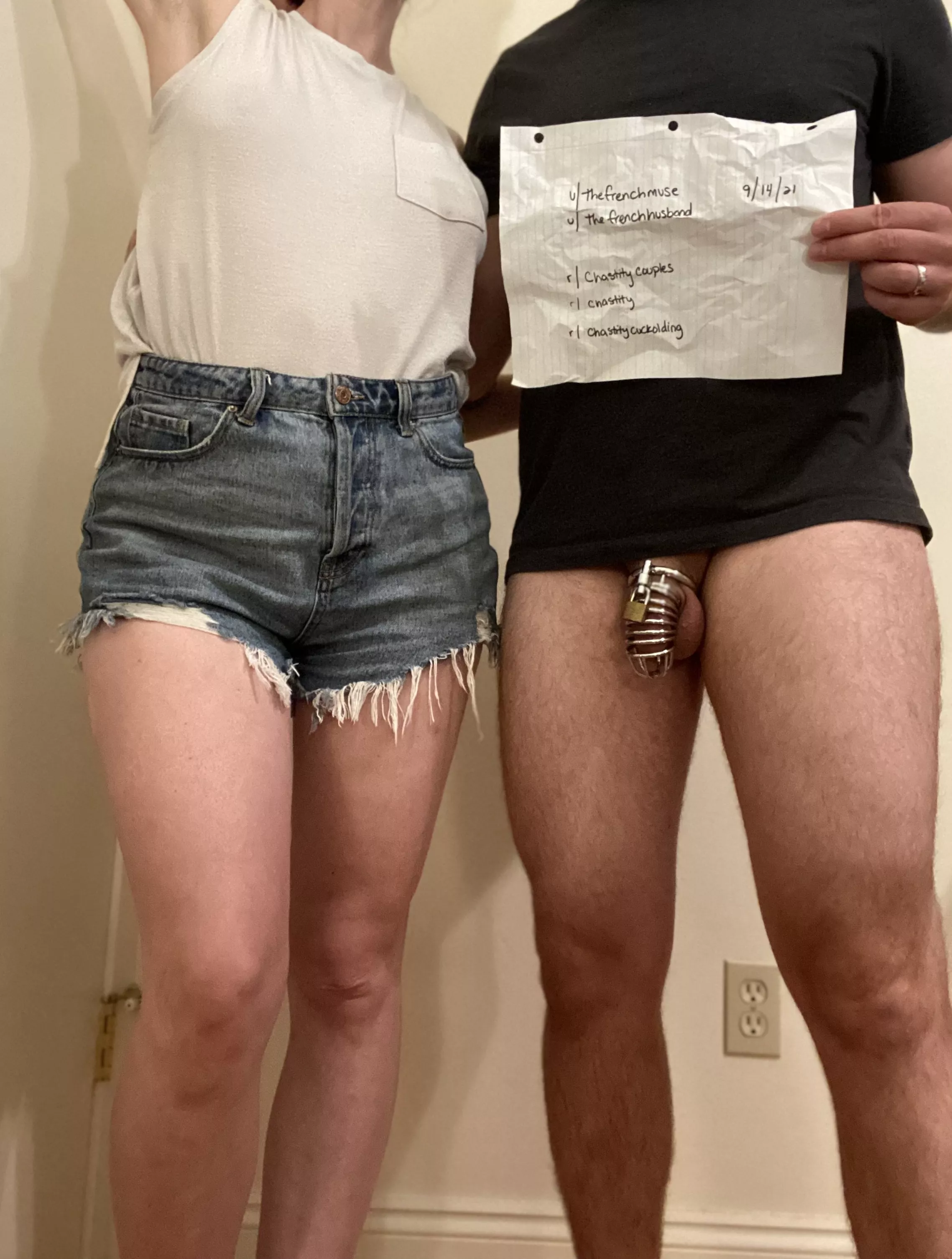 Verification time for my wife & I! posted by thefrenchhusband